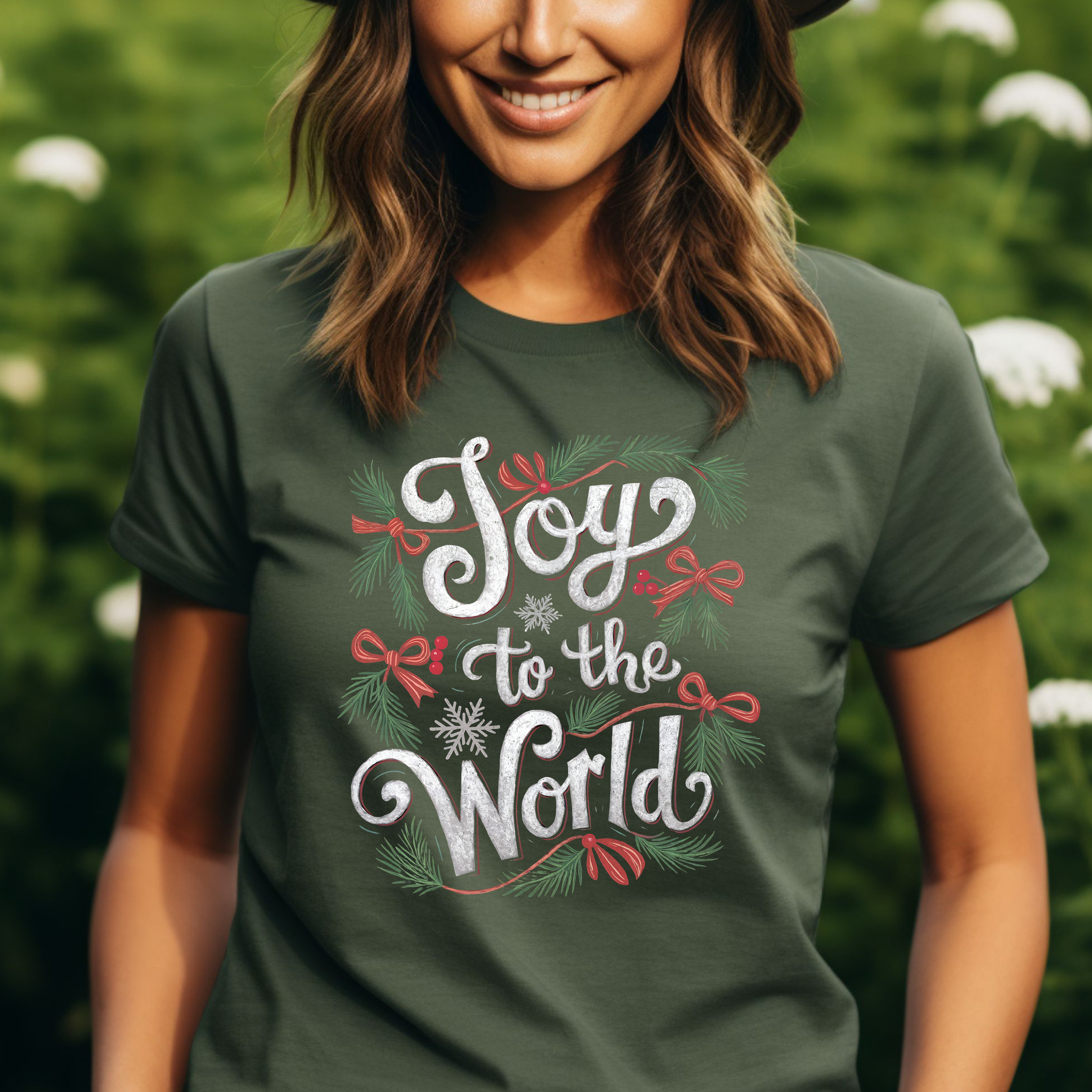 Joy to the World - Christmas T-Shirt Joy to the World - Christmas T-Shirt