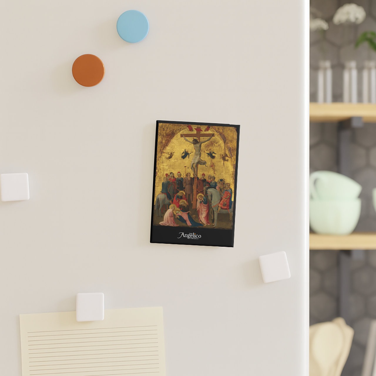 Sacred Art Magnet (1 or 10 Pack) - Fra Angelico “Crucifixion” Magnet product thumbnail image