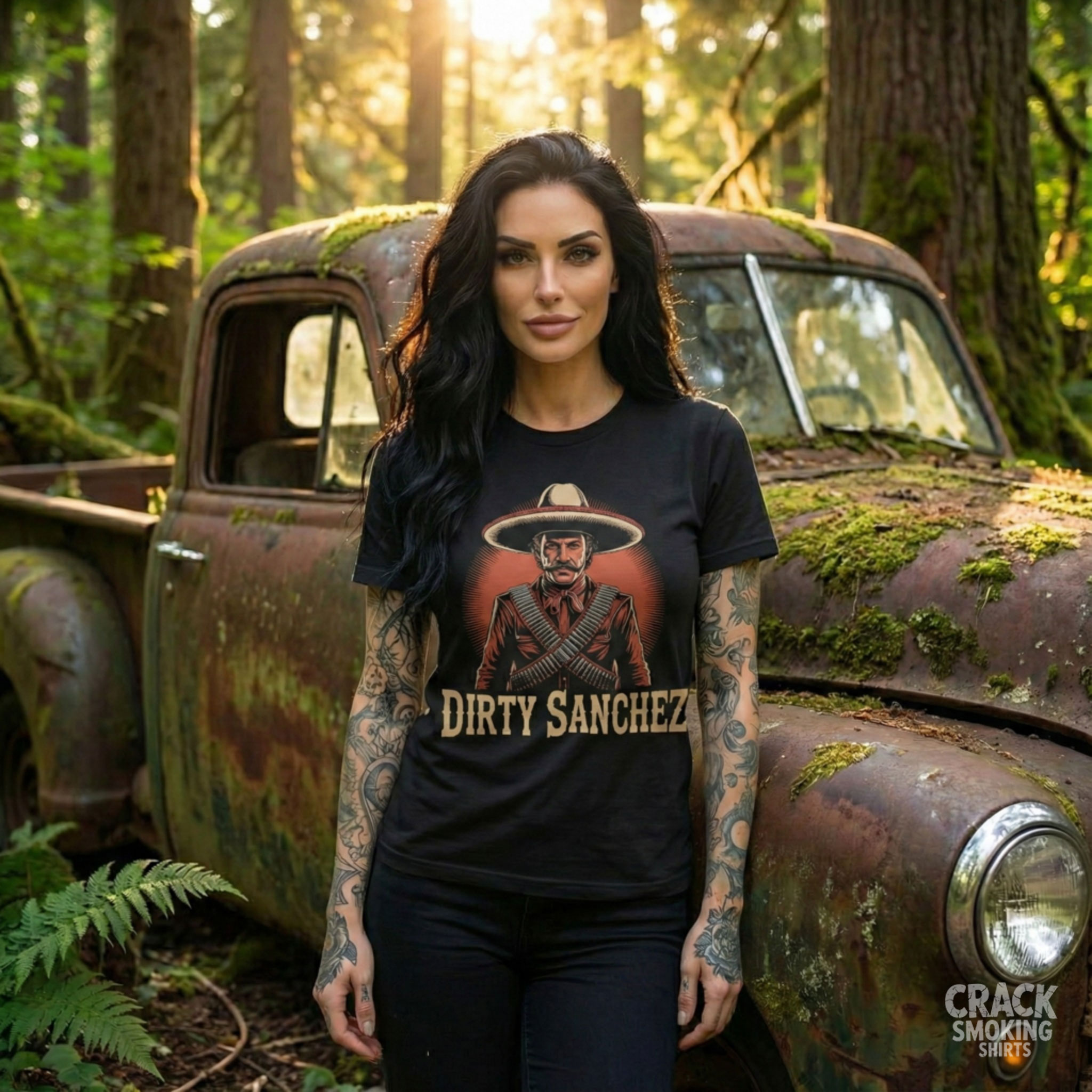 Dirty Sanchez – Wild West Bandit Unisex T-Shirt product thumbnail image Dirty Sanchez – Wild West Bandit Unisex T-Shirt product thumbnail image