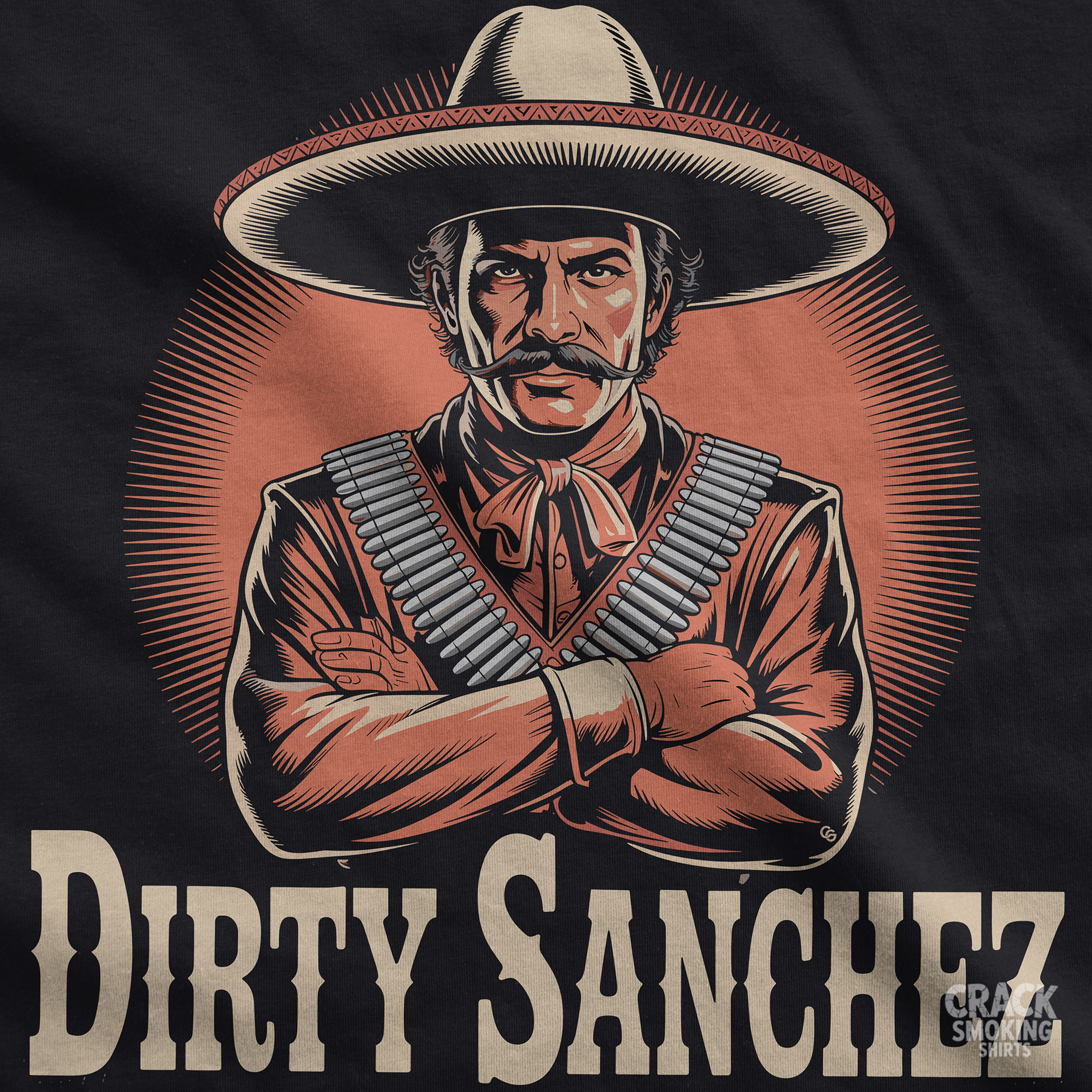 Dirty Sanchez – Wild West Bandit Unisex T-Shirt