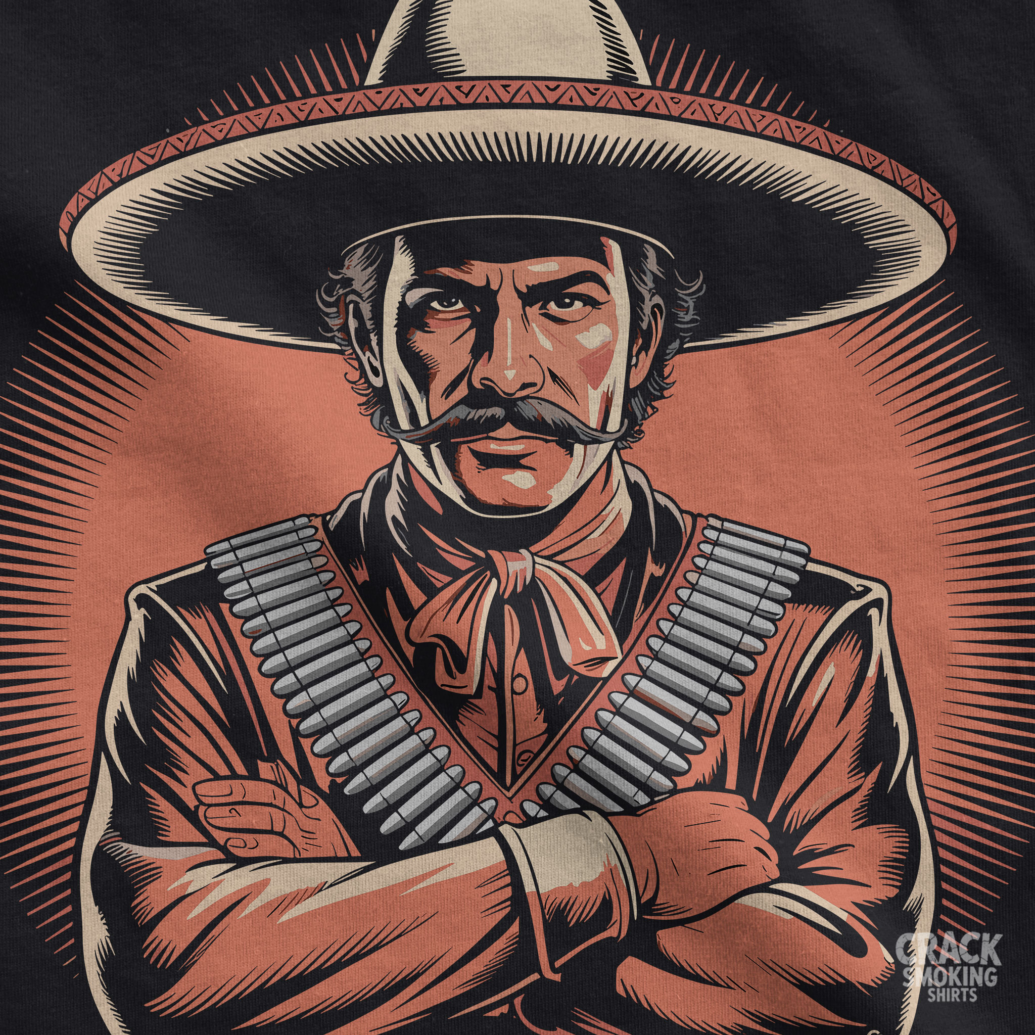 Dirty Sanchez – Wild West Bandit Unisex T-Shirt product thumbnail image Dirty Sanchez – Wild West Bandit Unisex T-Shirt product thumbnail image