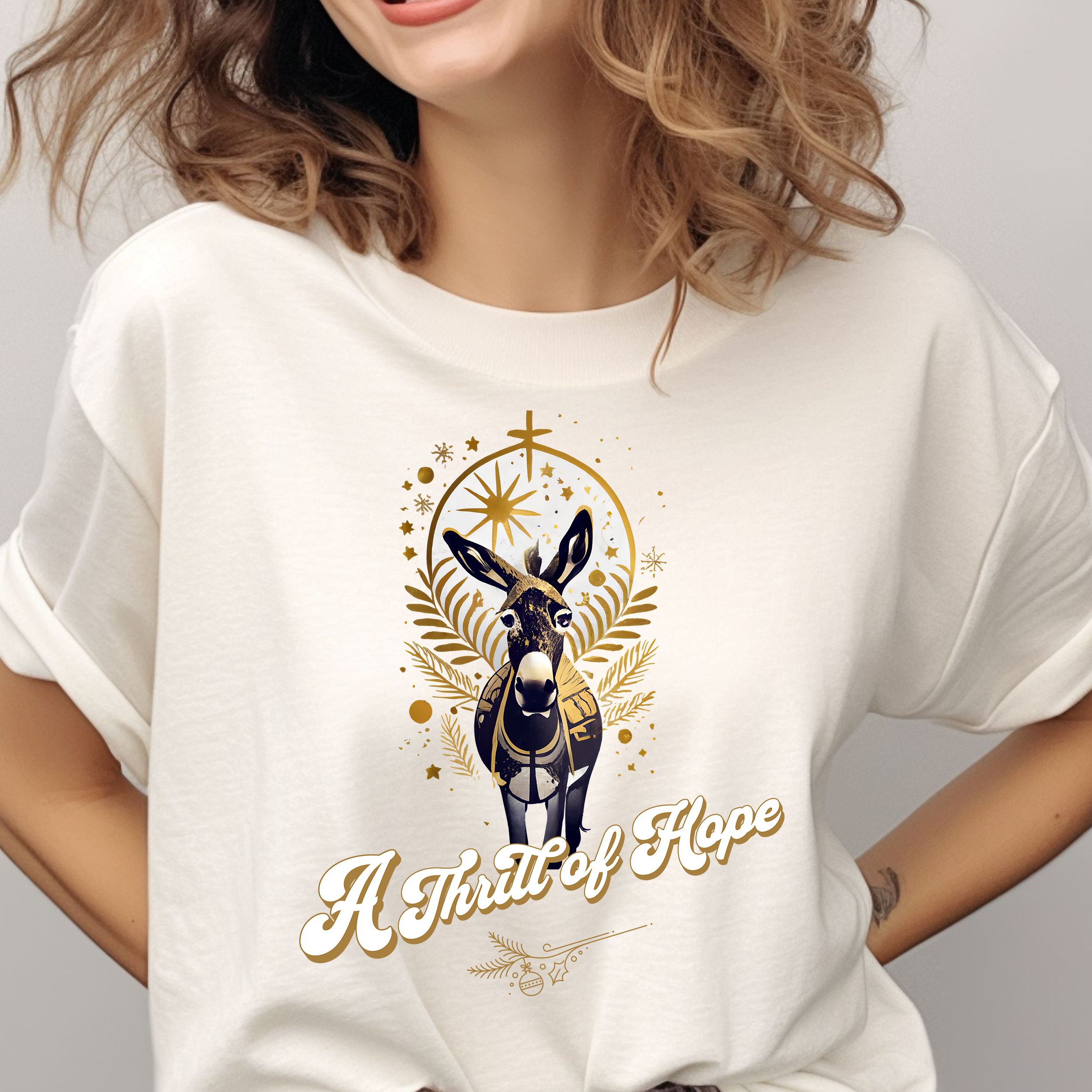 A Thrill of Hope - Christmas T-Shirt A Thrill of Hope - Christmas T-Shirt