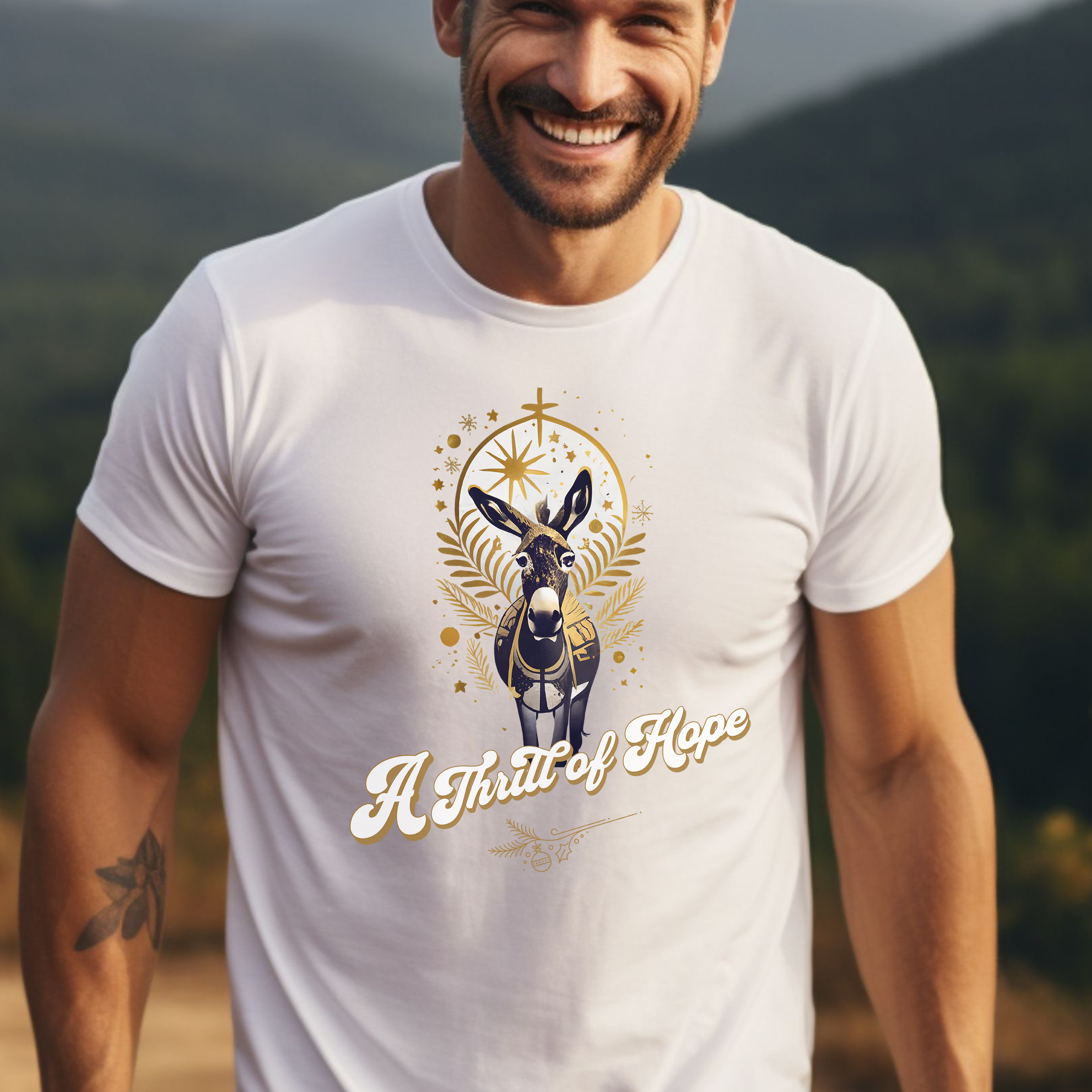 A Thrill of Hope - Christmas T-Shirt product thumbnail image A Thrill of Hope - Christmas T-Shirt product thumbnail image