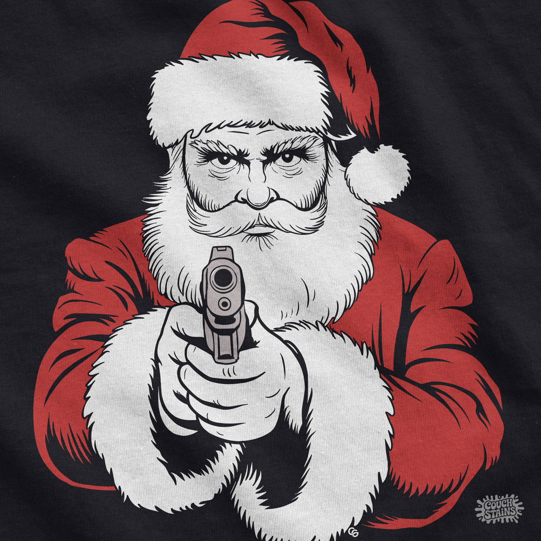 You've Been Naughty Santa — Novelty Christmas Unisex T-Shirt product thumbnail image