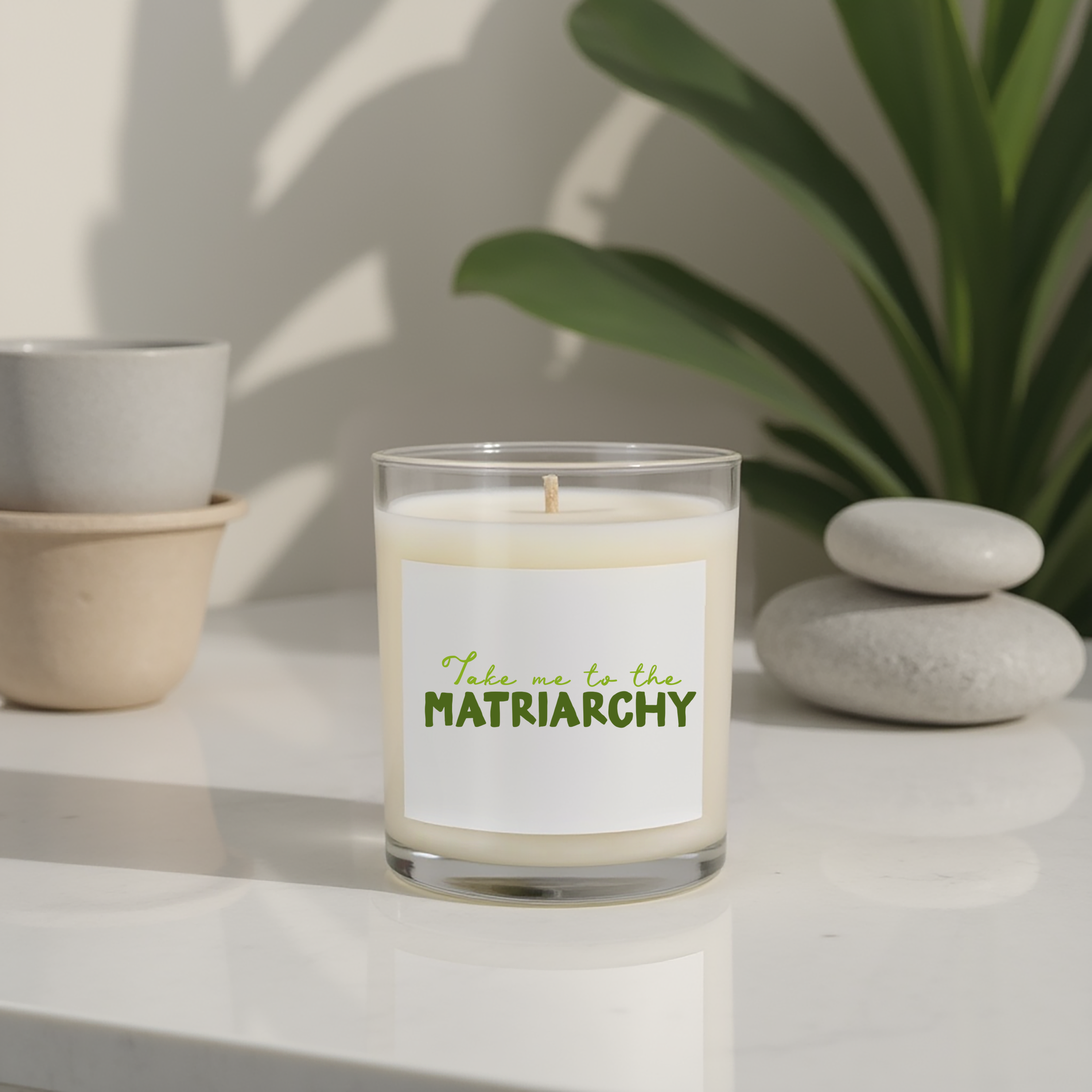 Take Me to the Matriarchy Candle product thumbnail image Take Me to the Matriarchy Candle product thumbnail image