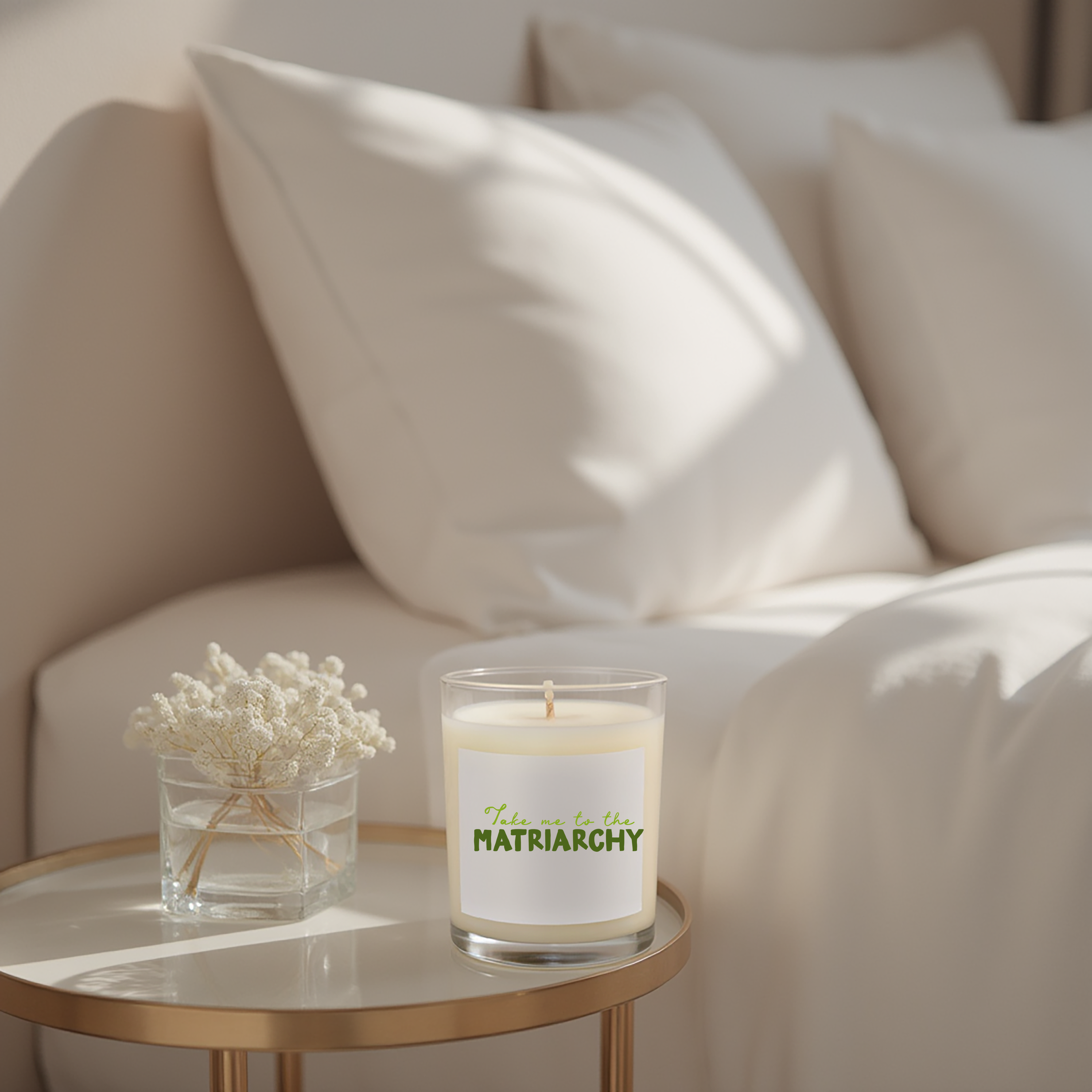 Take Me to the Matriarchy Candle product thumbnail image Take Me to the Matriarchy Candle product thumbnail image