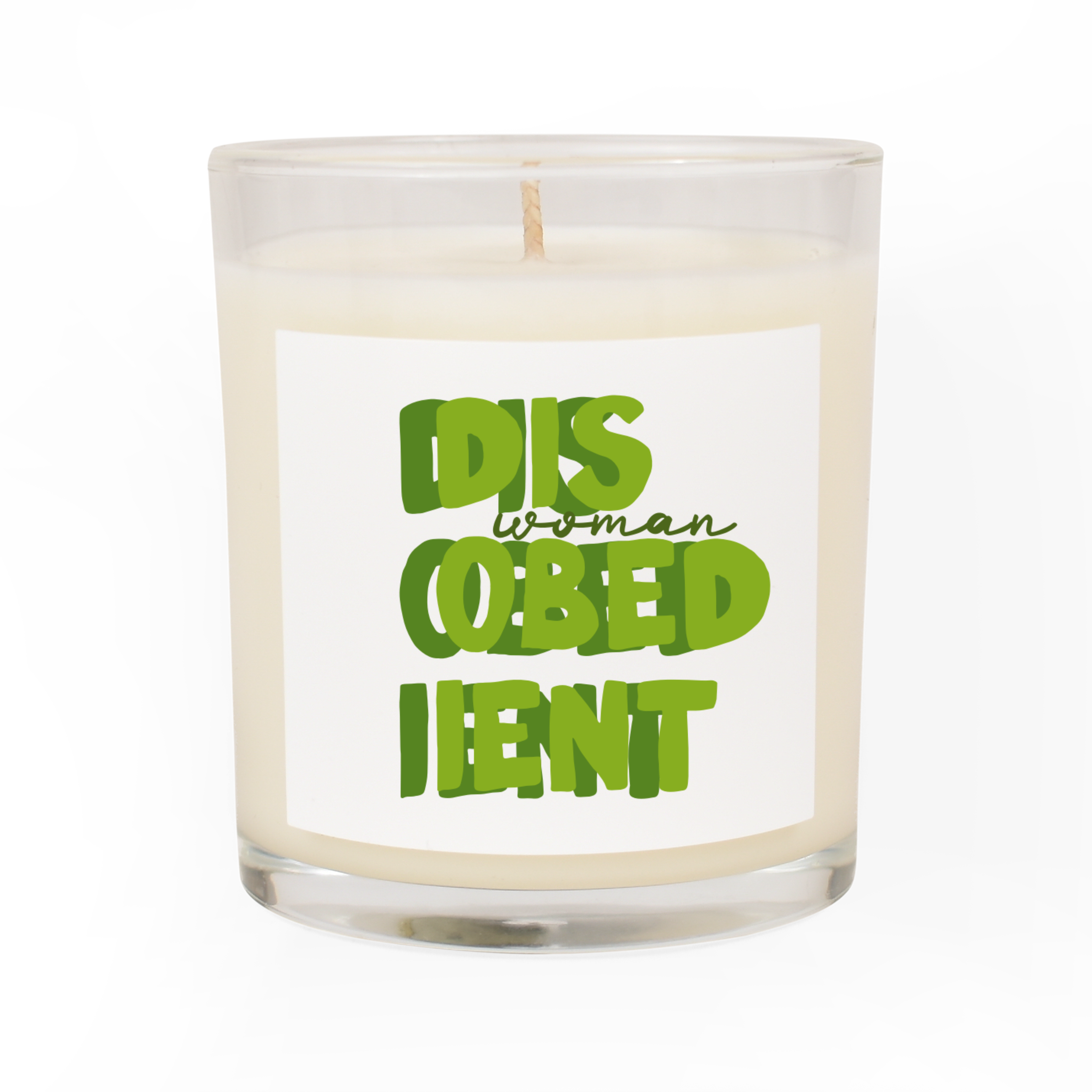 Disobedient Woman Candle product thumbnail image Disobedient Woman Candle product thumbnail image