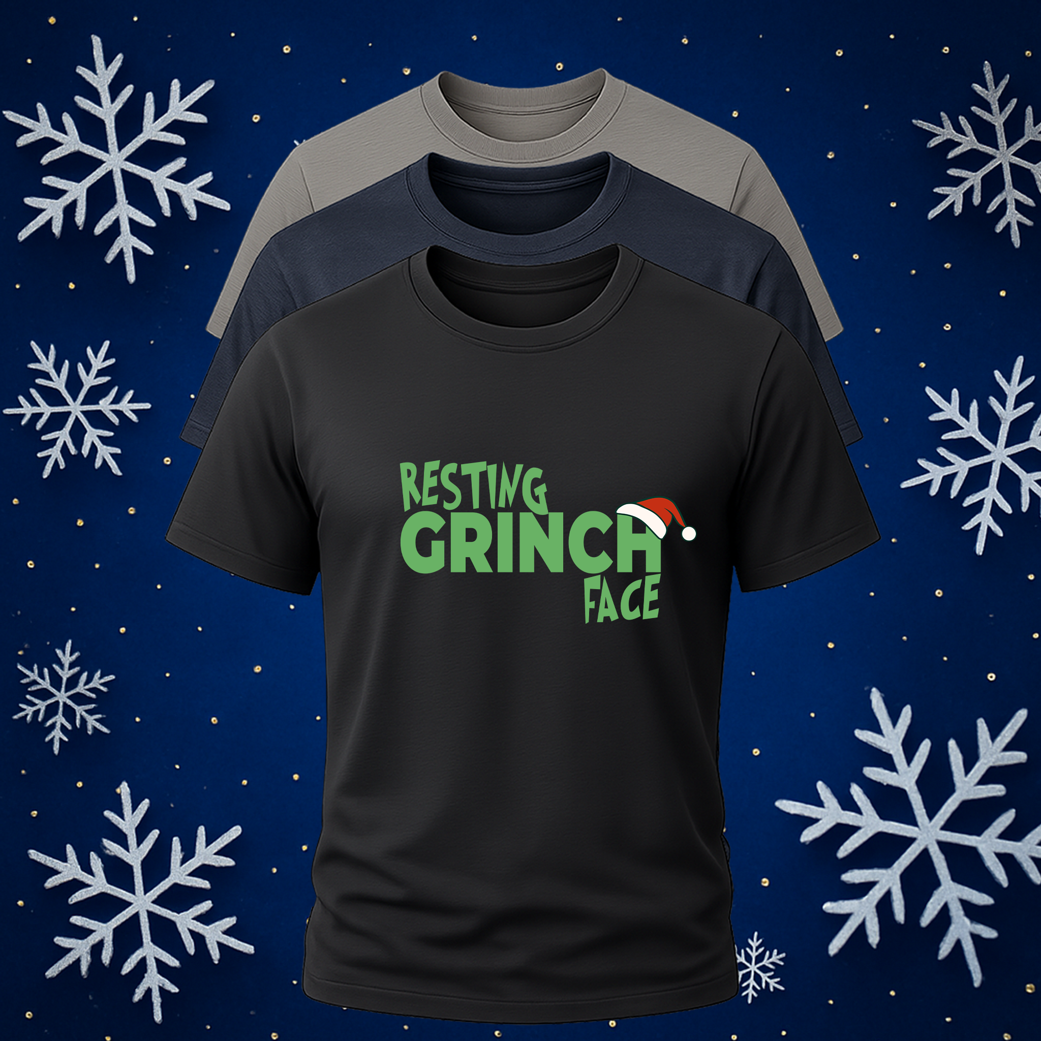 Resting Grinch Face T-Shirt Resting Grinch Face T-Shirt