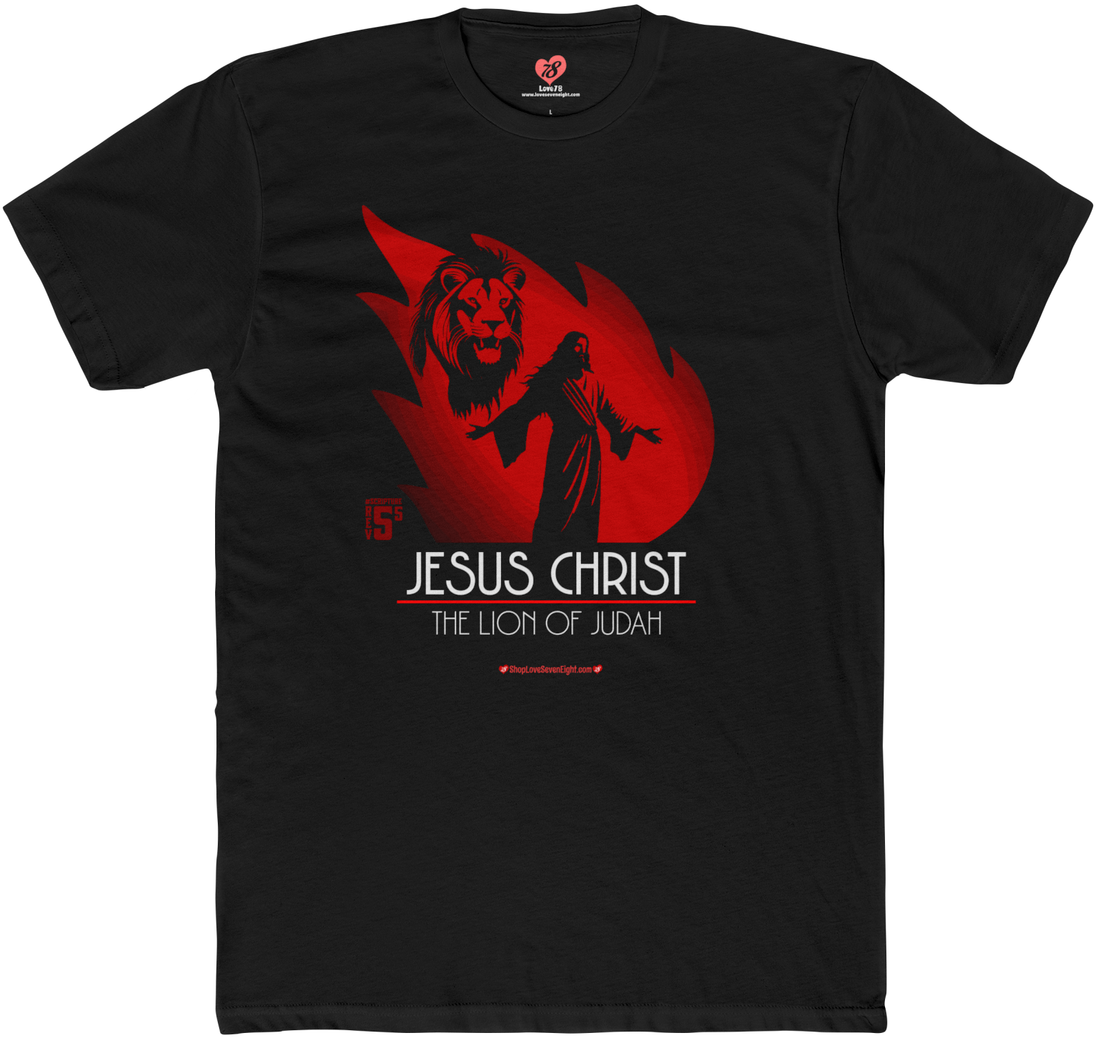 #JCTLOJ - Jesus Christ The Lion of Judah - Revelation 5:5 - Dark Shirt - Christian TShirt - Unisex Short Sleeve Shirt Unisex Cotton Crew Tee #JCTLOJ - Jesus Christ The Lion of Judah - Revelation 5:5 - Dark Shirt - Christian TShirt - Unisex Short Sleeve Shirt Unisex Cotton Crew Tee