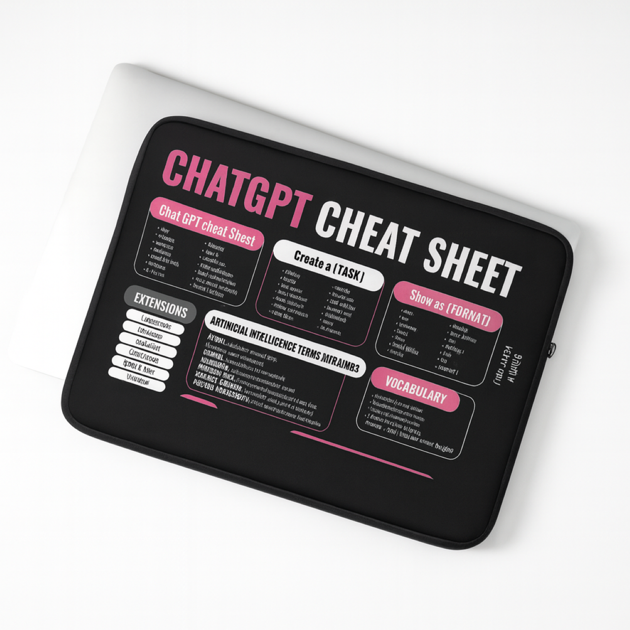 Personalized Cheat Sheet Desk Mat — Custom Mouse Pad Reference product thumbnail image Personalized Cheat Sheet Desk Mat — Custom Mouse Pad Reference product thumbnail image