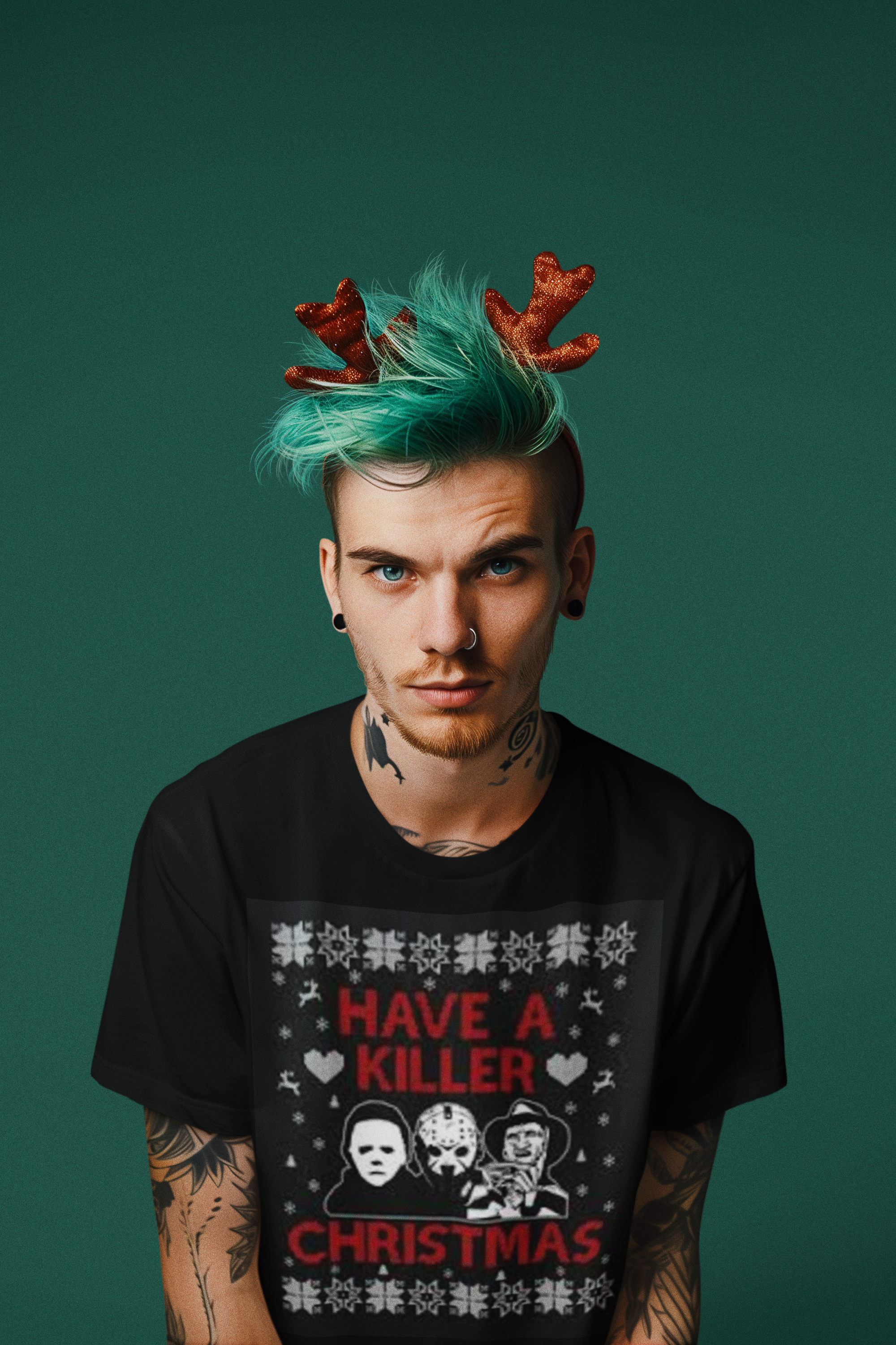 Killer Christmas Sweatshirt – "Have a Killer Christmas" Horror Holiday Crewneck Killer Christmas Sweatshirt – "Have a Killer Christmas" Horror Holiday Crewneck