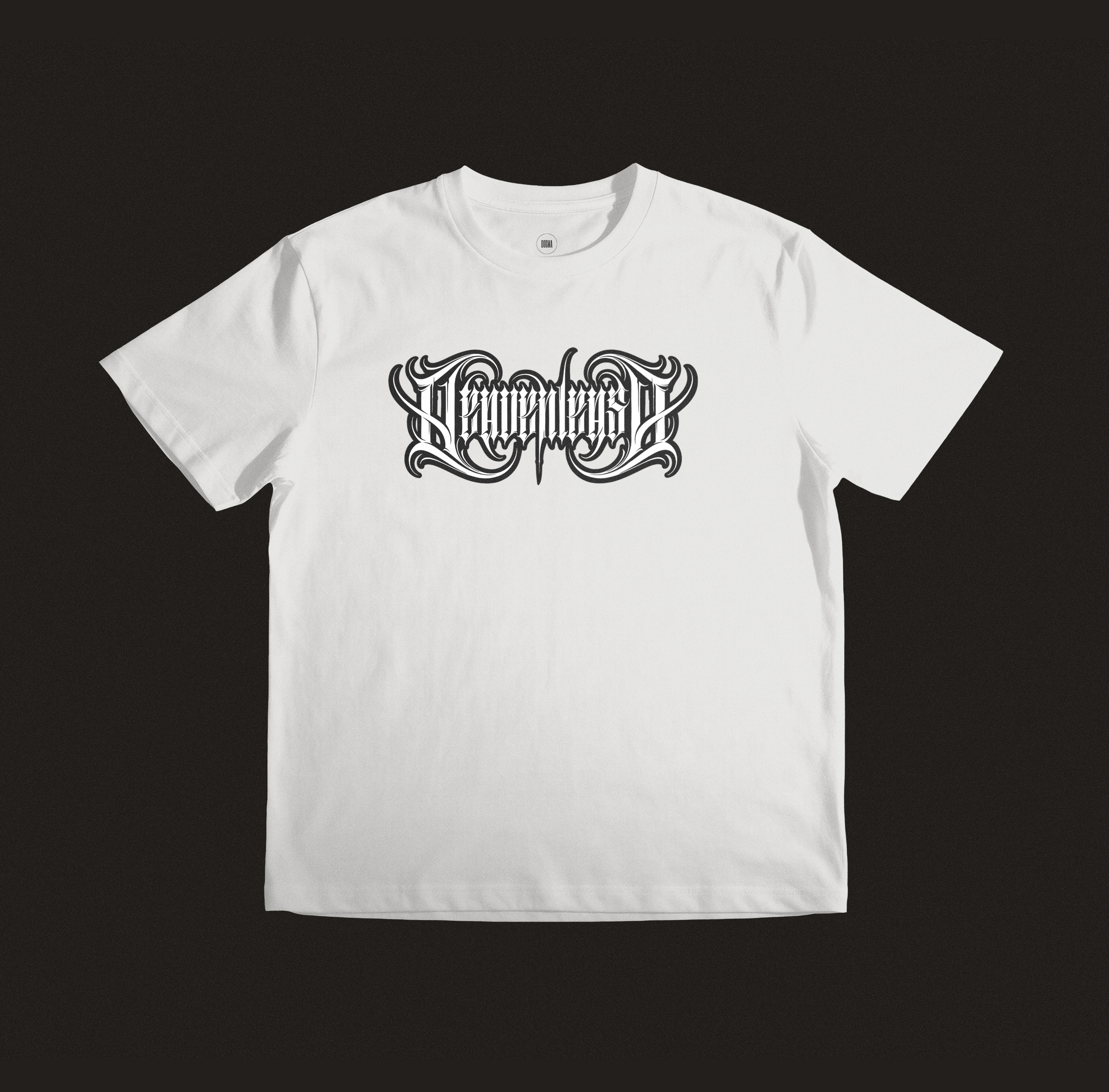 "Heavenleash" Gothic Lettering T-Shirt (Shipping from US) product thumbnail image