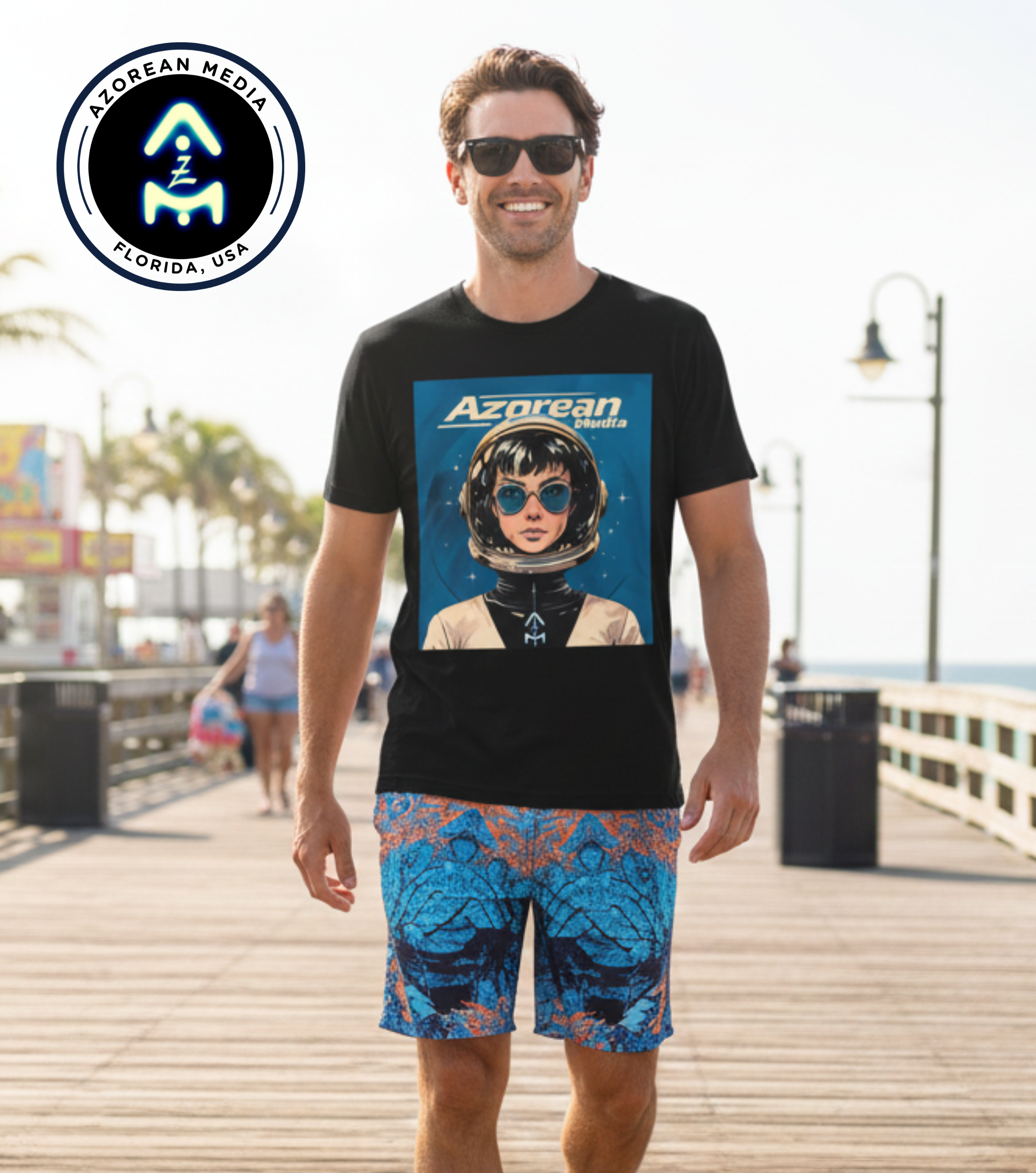 Azorean Media Space Woman T-Shirt