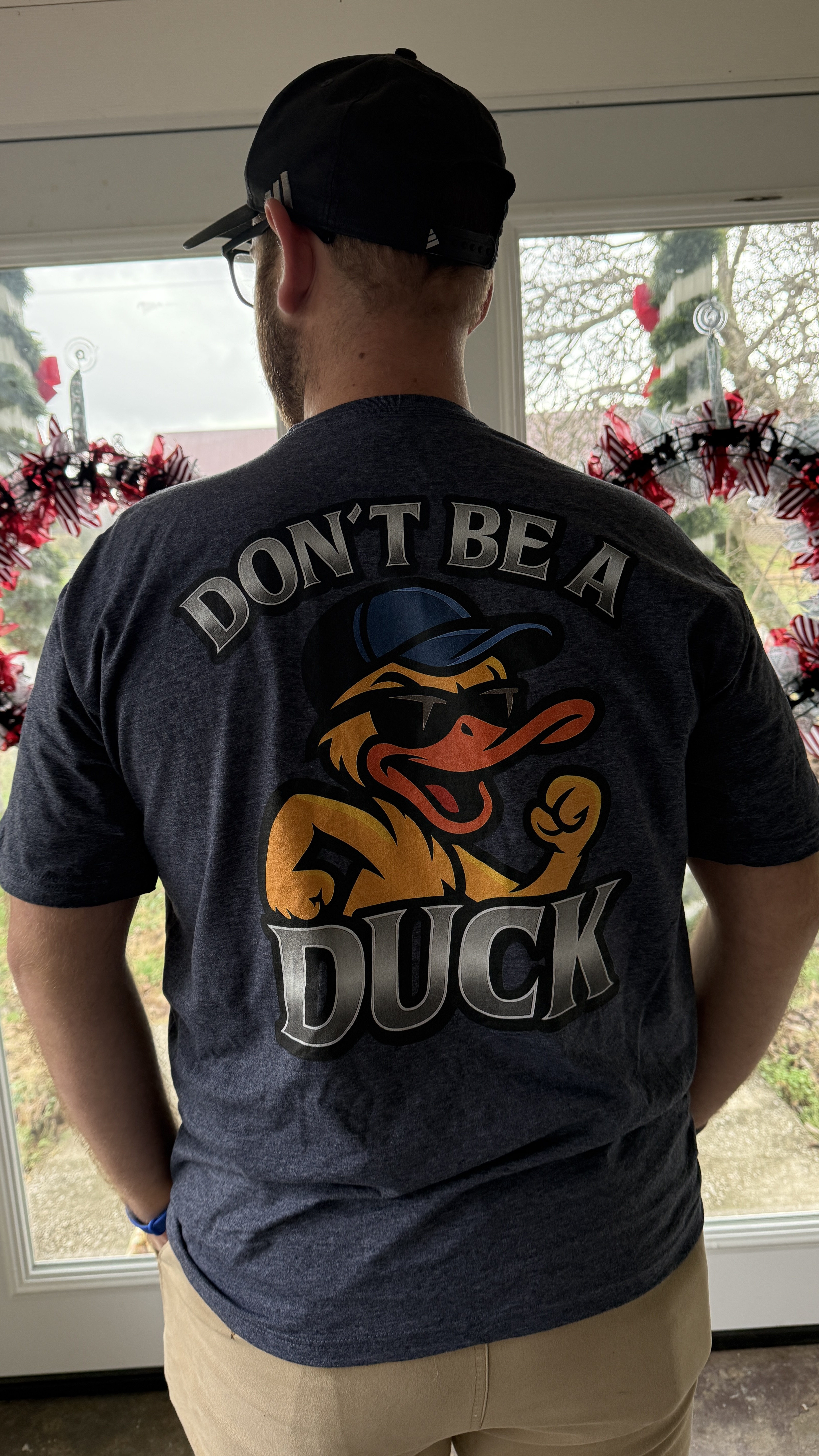 Don’t Be a Duck Racing T-Shirt — Ace Motorsports Retro Cartoon Tee Don’t Be a Duck Racing T-Shirt — Ace Motorsports Retro Cartoon Tee