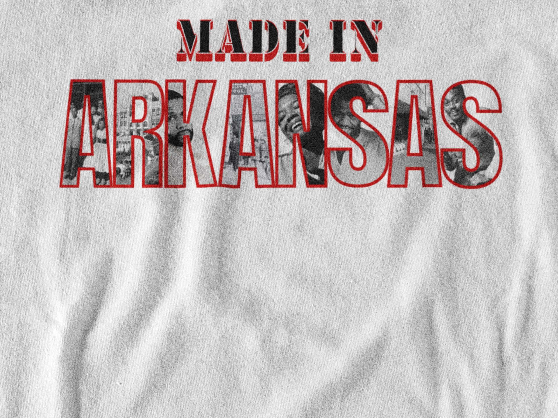 Made in Arkansas T-Shirt — Historical Black Figures Tribute product thumbnail image