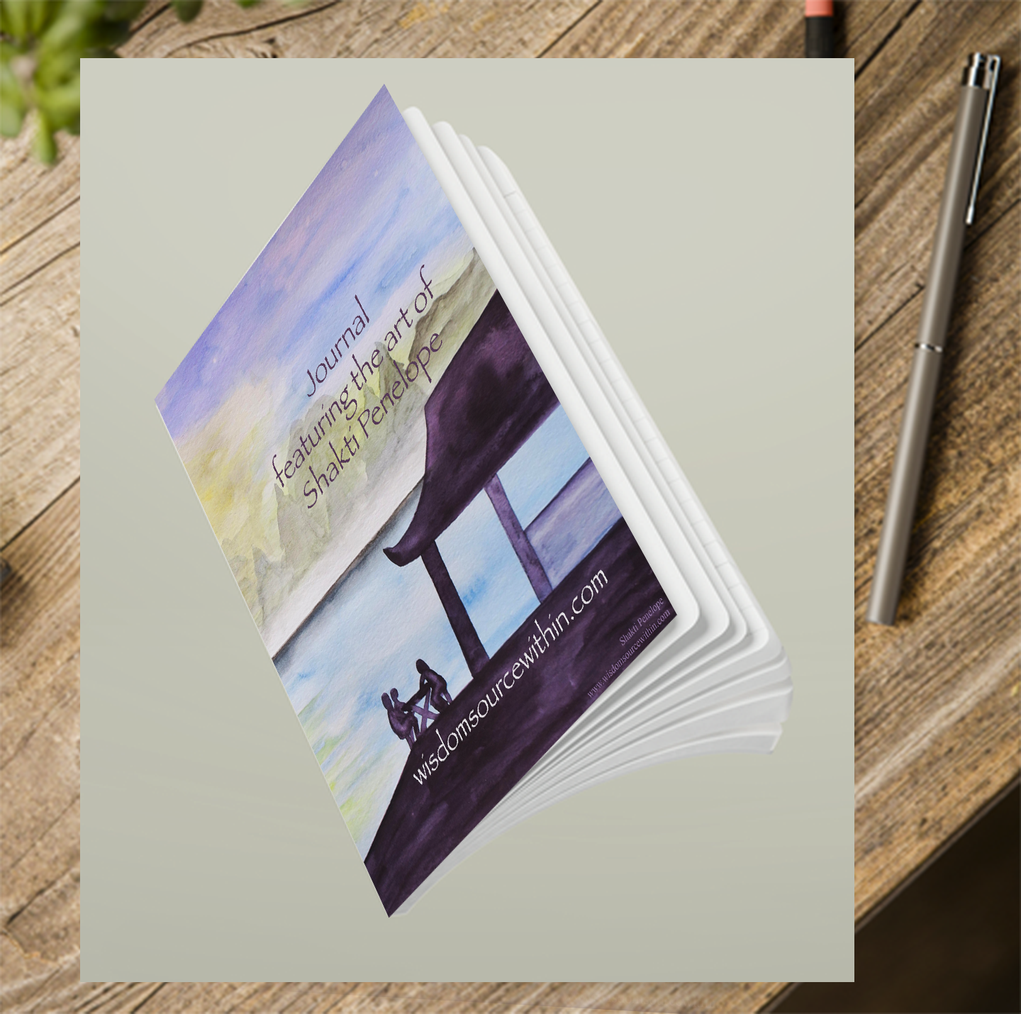 (USA&Worldwide) Softcover Journal (with Inside Prints) featuring the art of Shakti Penelope product thumbnail image (USA&Worldwide) Softcover Journal (with Inside Prints) featuring the art of Shakti Penelope product thumbnail image