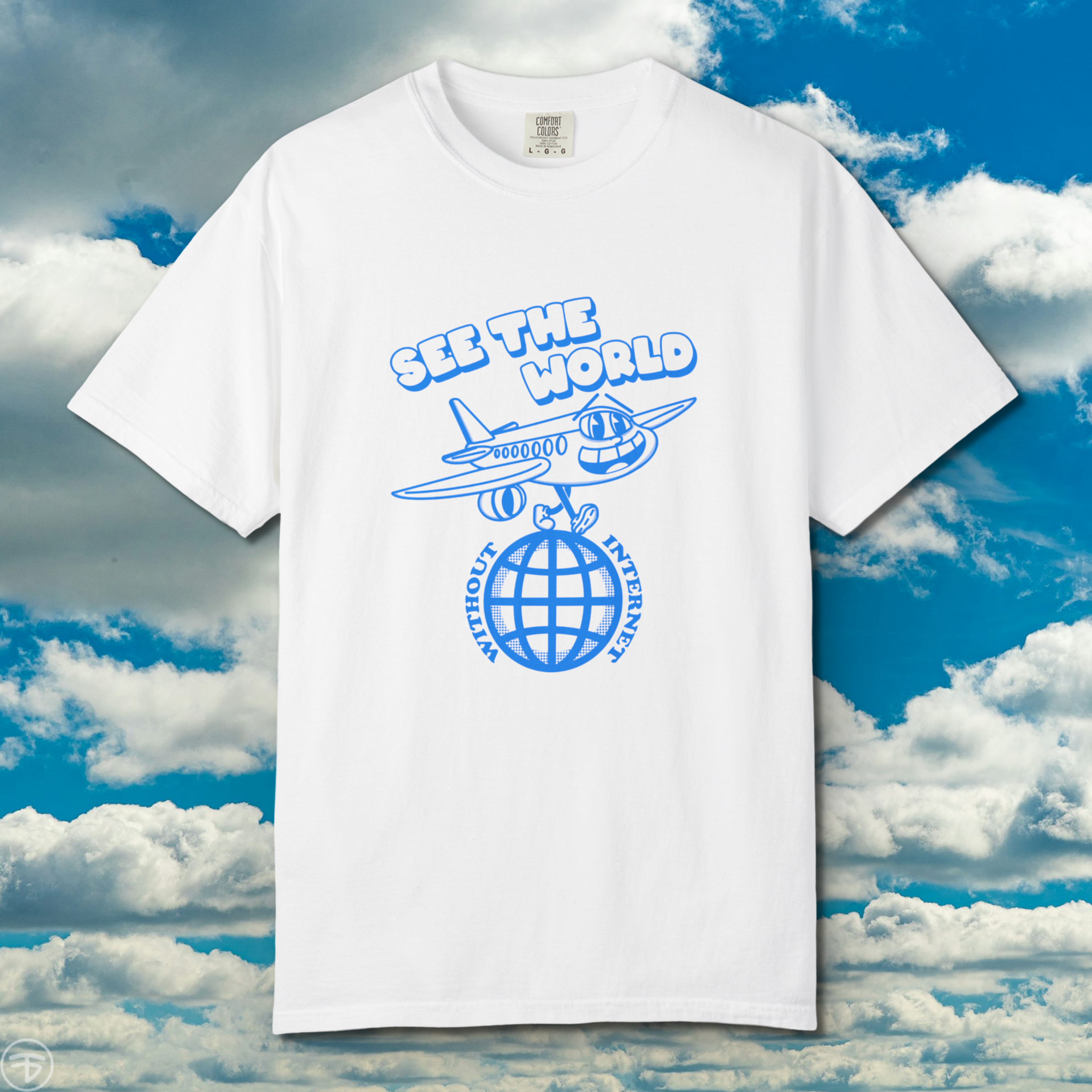 See The World Travel T‑Shirt - Comfort Colors product thumbnail image See The World Travel T‑Shirt - Comfort Colors product thumbnail image