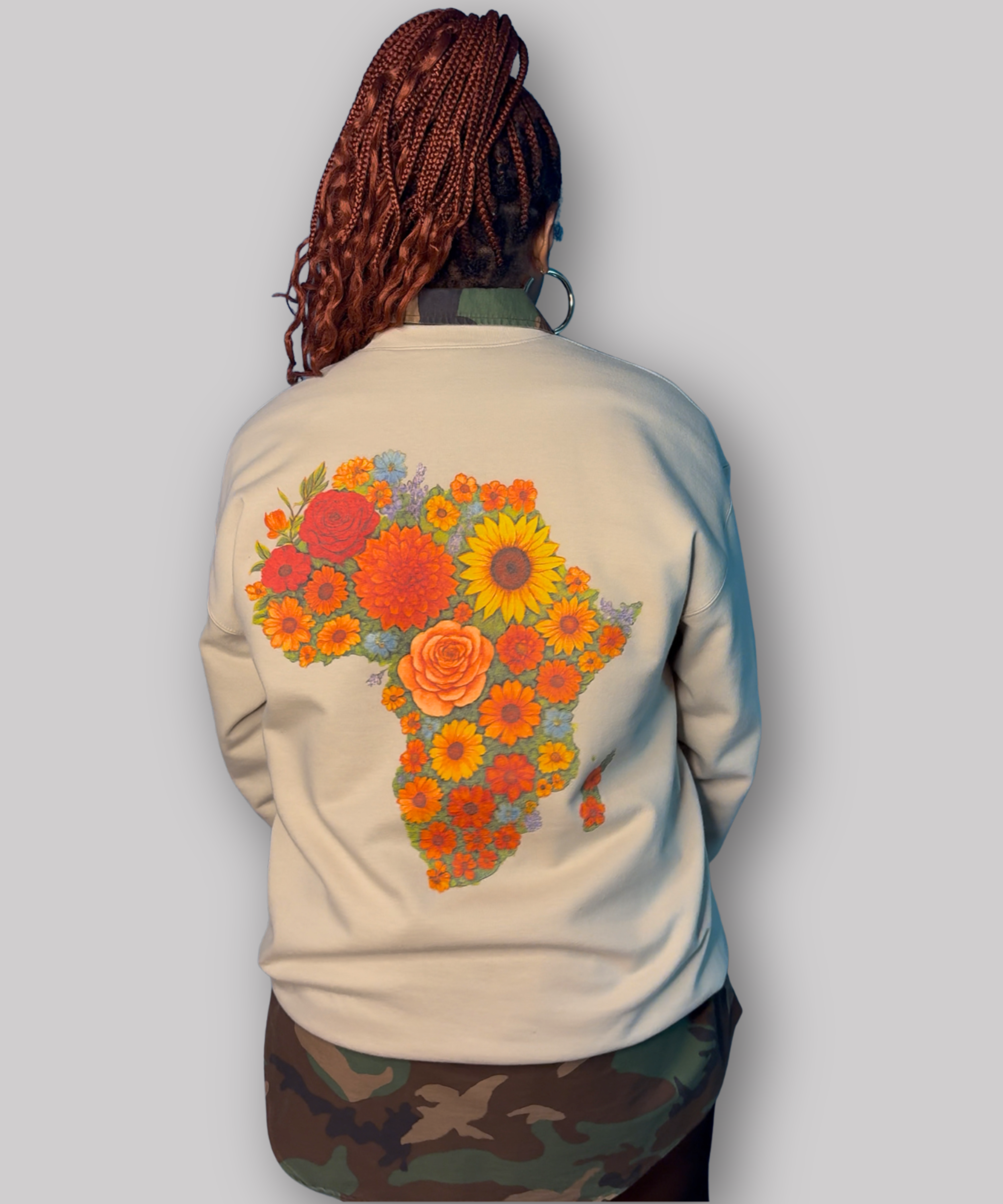 Full Bloom | Adult Graphic Sweatshirt product thumbnail image Full Bloom | Adult Graphic Sweatshirt product thumbnail image