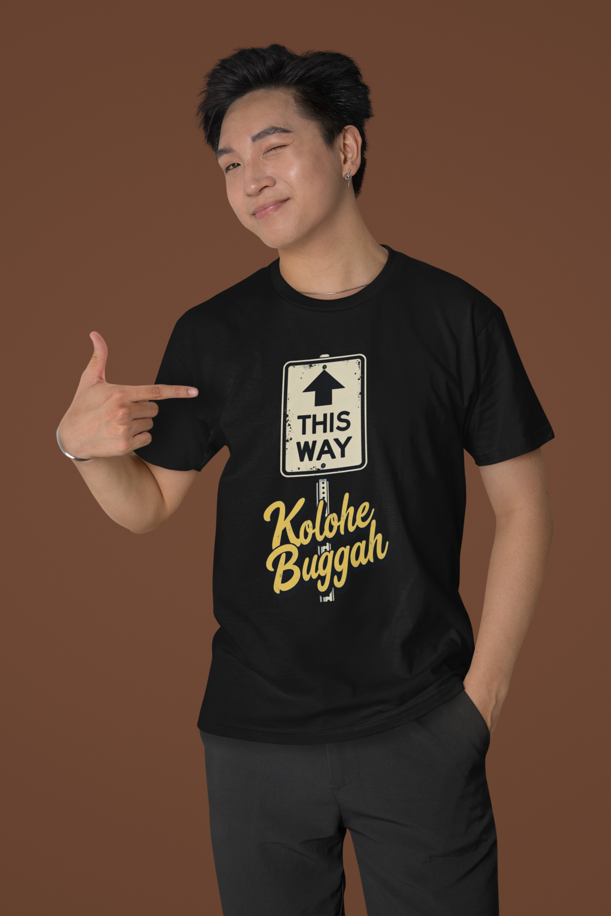 Kolohe Buggah Hawaii Pidgin Unisex Tee