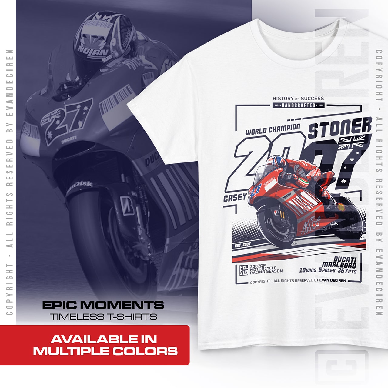 Casey Stoner 2007 | World Champion product thumbnail image