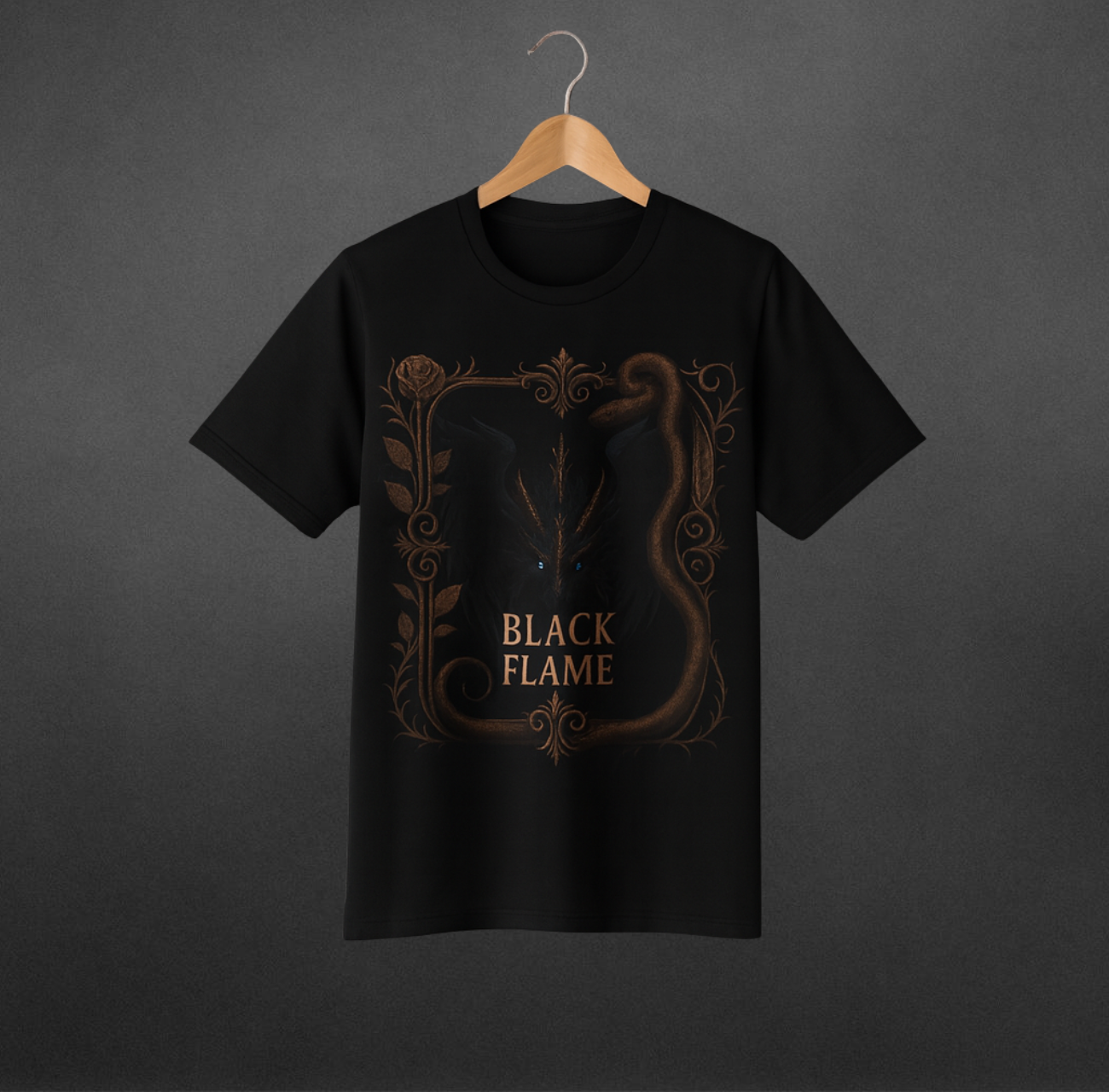 Black Flame – Copper Ember Edition Artwork by Black Pulse Art product thumbnail image Black Flame – Copper Ember Edition Artwork by Black Pulse Art product thumbnail image