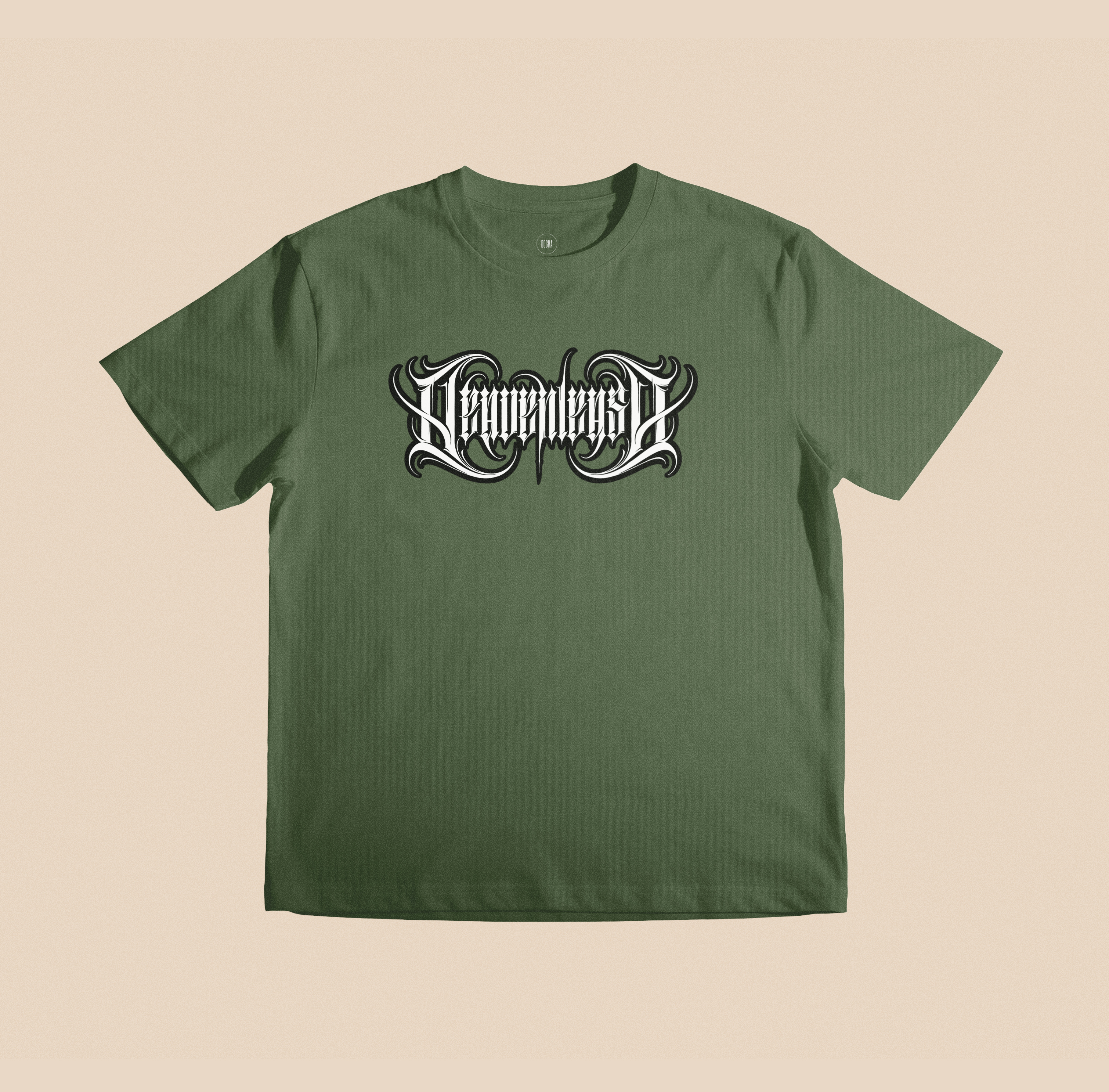  "Heavenleash" Gothic Lettering T-Shirt (Shipping from EU) product thumbnail image