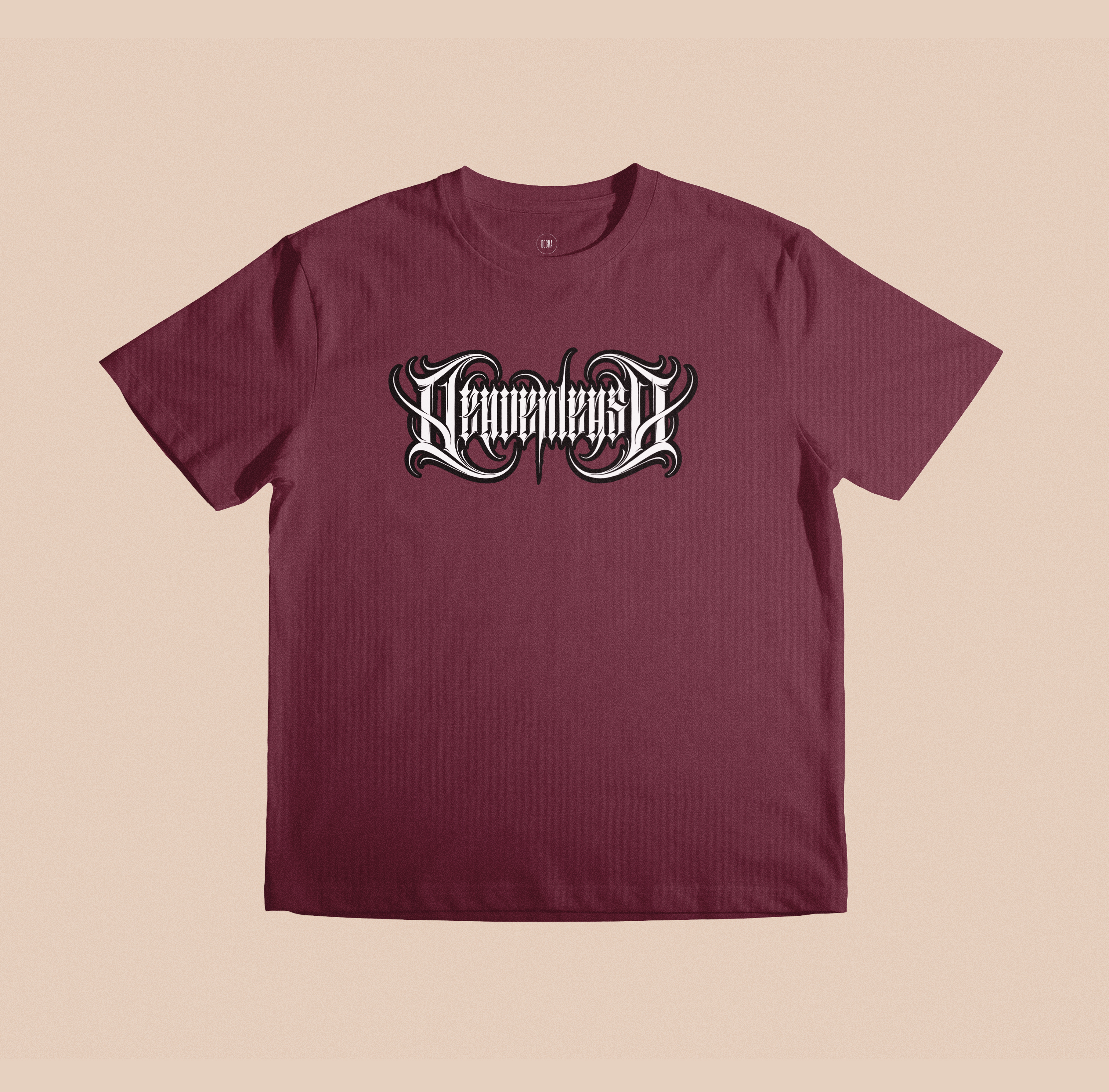 "Heavenleash" Gothic Lettering T-Shirt (Shipping from EU) product thumbnail image "Heavenleash" Gothic Lettering T-Shirt (Shipping from EU) product thumbnail image
