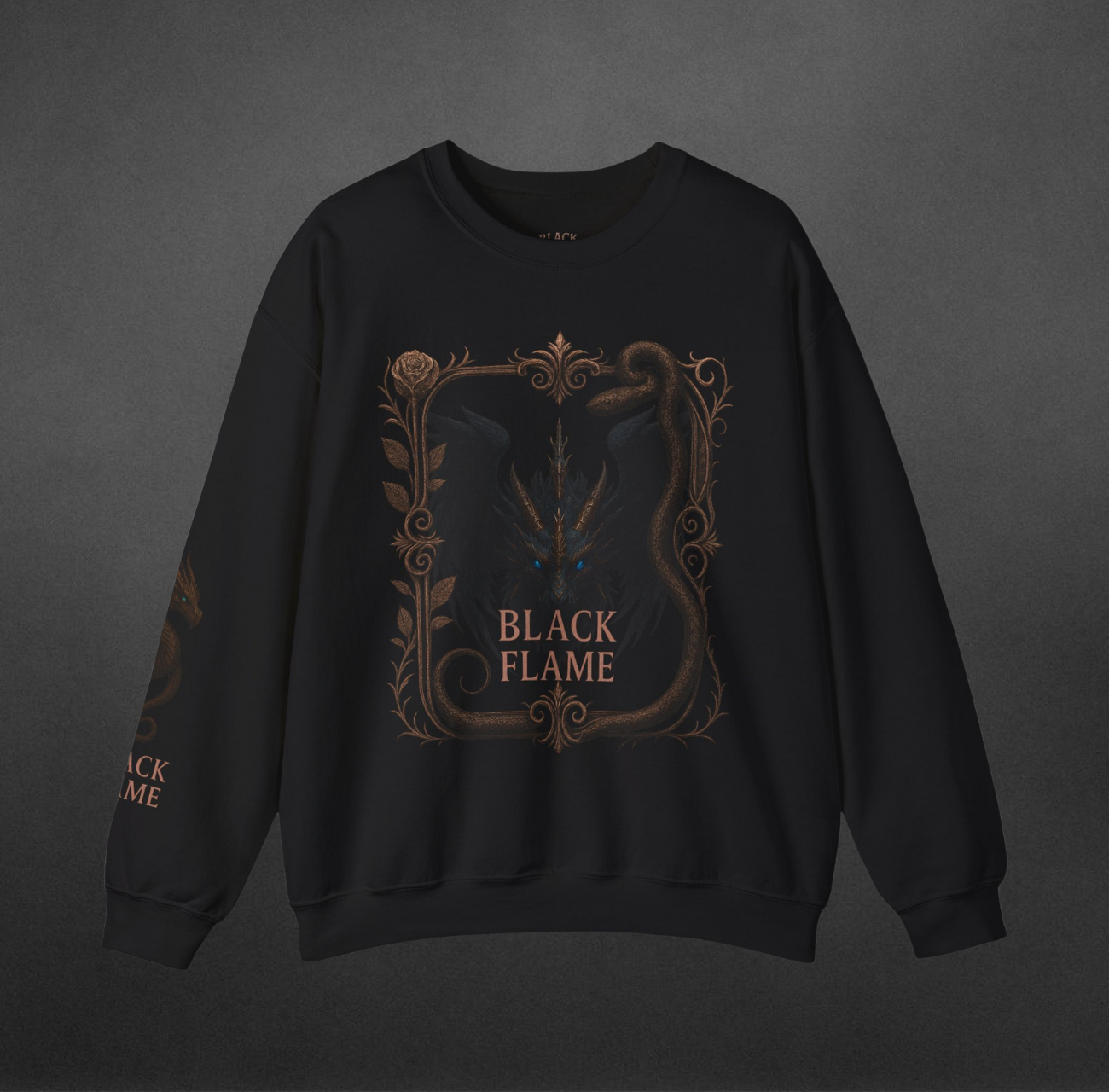 Black Flame – Copper Ember Edition Artwork by Black Pulse Art