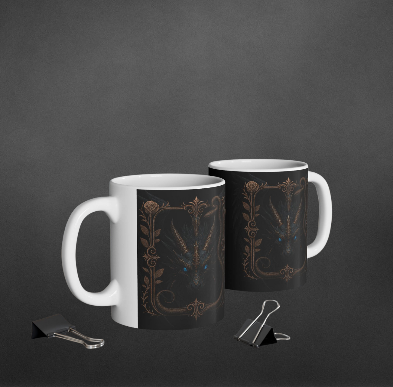Copper Serpent Ornate Mug – Black Pulse Art product thumbnail image Copper Serpent Ornate Mug – Black Pulse Art product thumbnail image