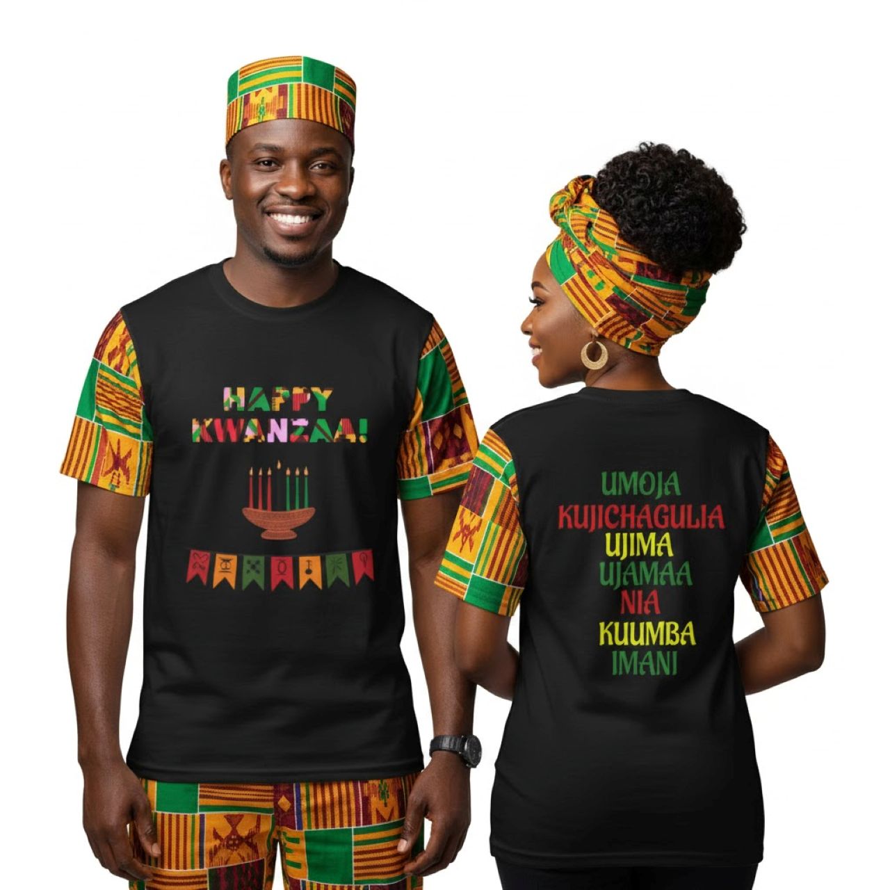 Happy Kwanzaa T-shirt  product thumbnail image