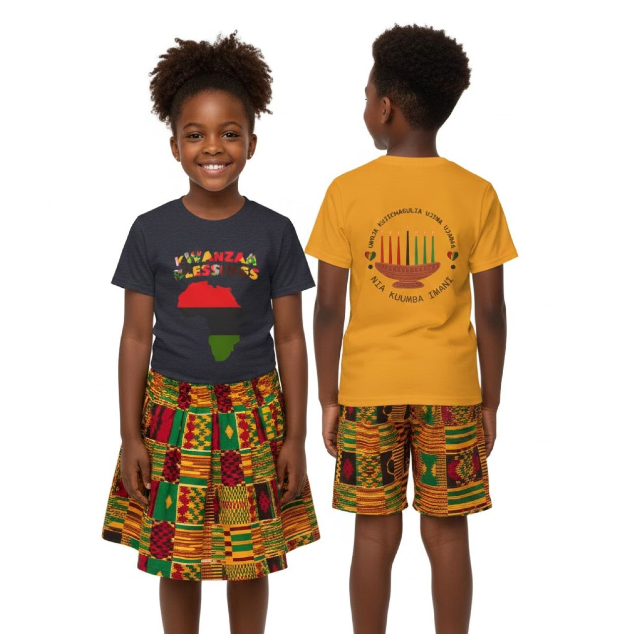 Kwanzaa Blessings Youth Shirt product thumbnail image Kwanzaa Blessings Youth Shirt product thumbnail image