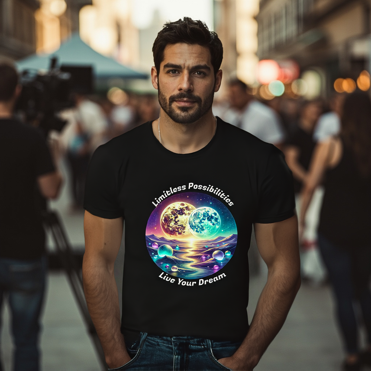 Limitless Possibilities Short Sleeve Tee by Roger Sampson product thumbnail image