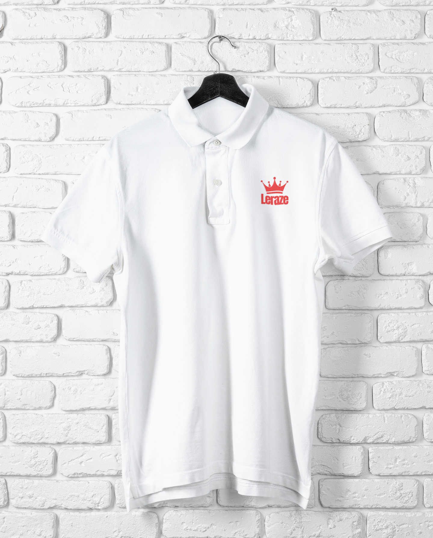 Embroidered Unisex Polo Shirt with Crown Design - Perfect for Casual Outings, Gifts, Festivals, Birthdays, and Everyday WearLeraze Exclusive Collection product thumbnail image