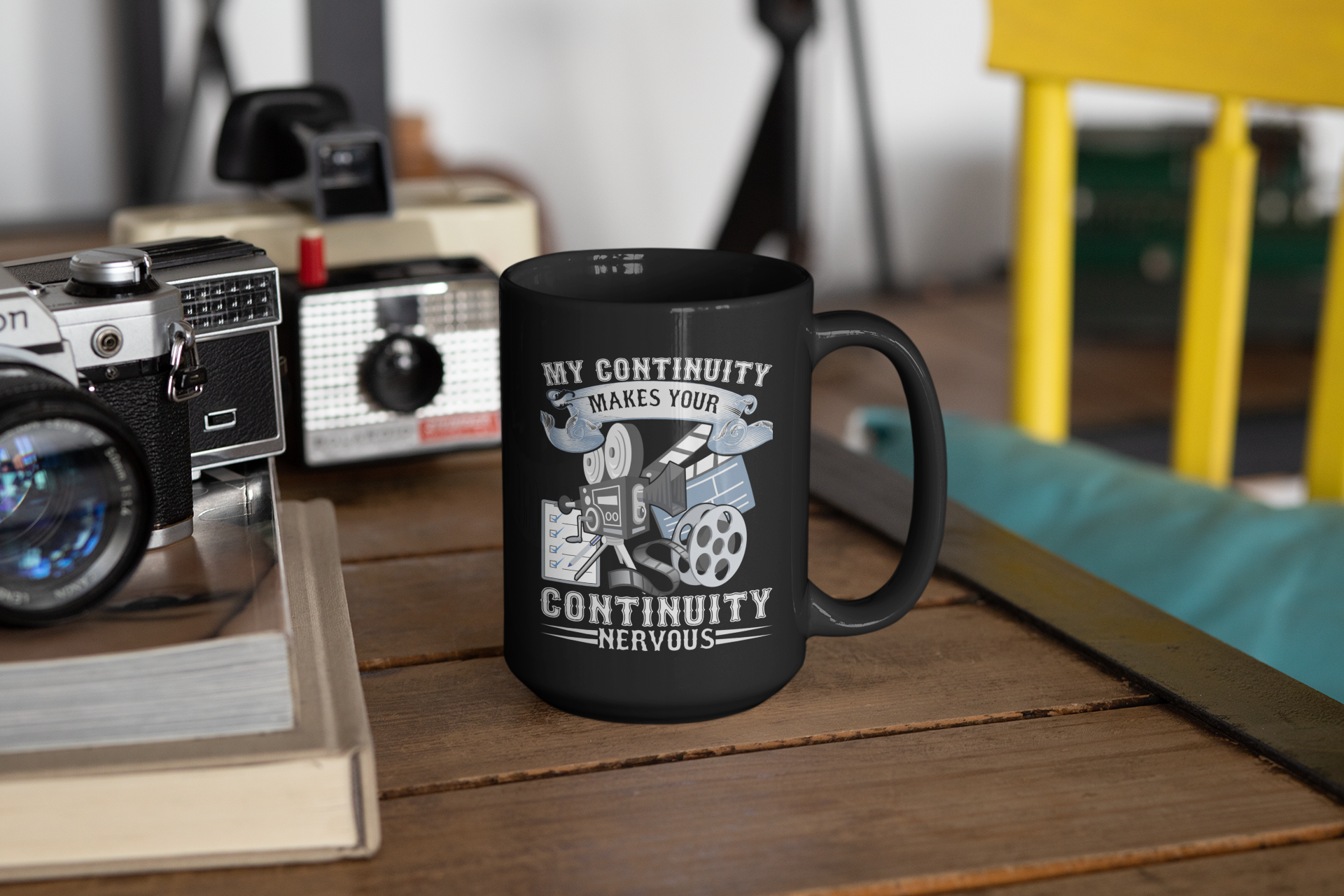 Continuity Flex Black Mug, 15oz product thumbnail image Continuity Flex Black Mug, 15oz product thumbnail image