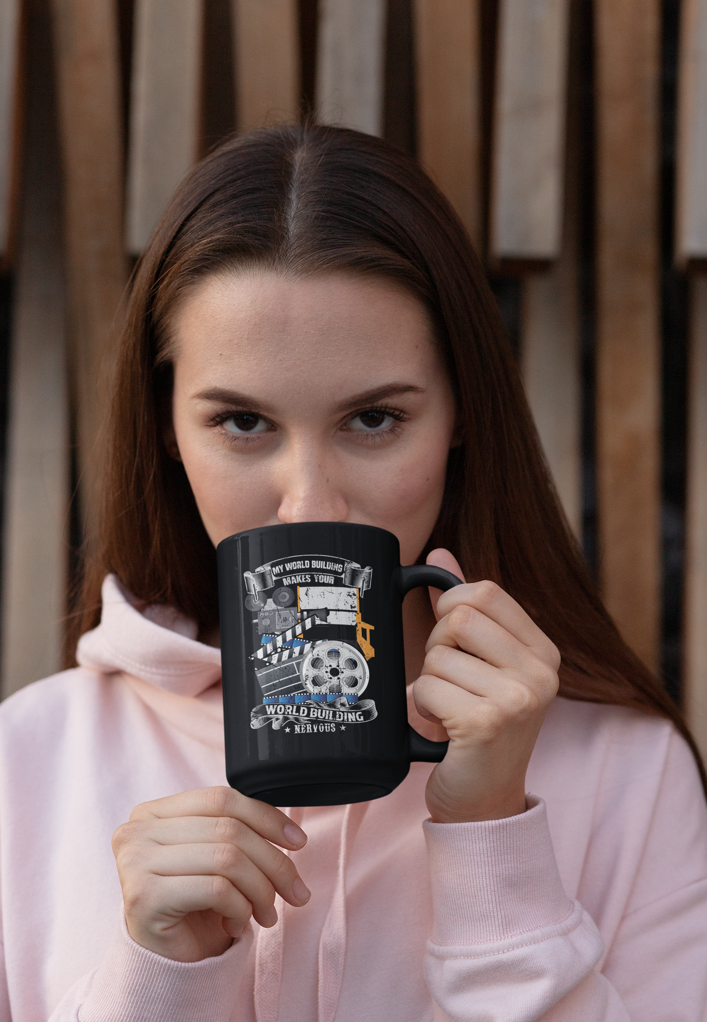 World Building Flex Black Mug, 15oz product thumbnail image World Building Flex Black Mug, 15oz product thumbnail image
