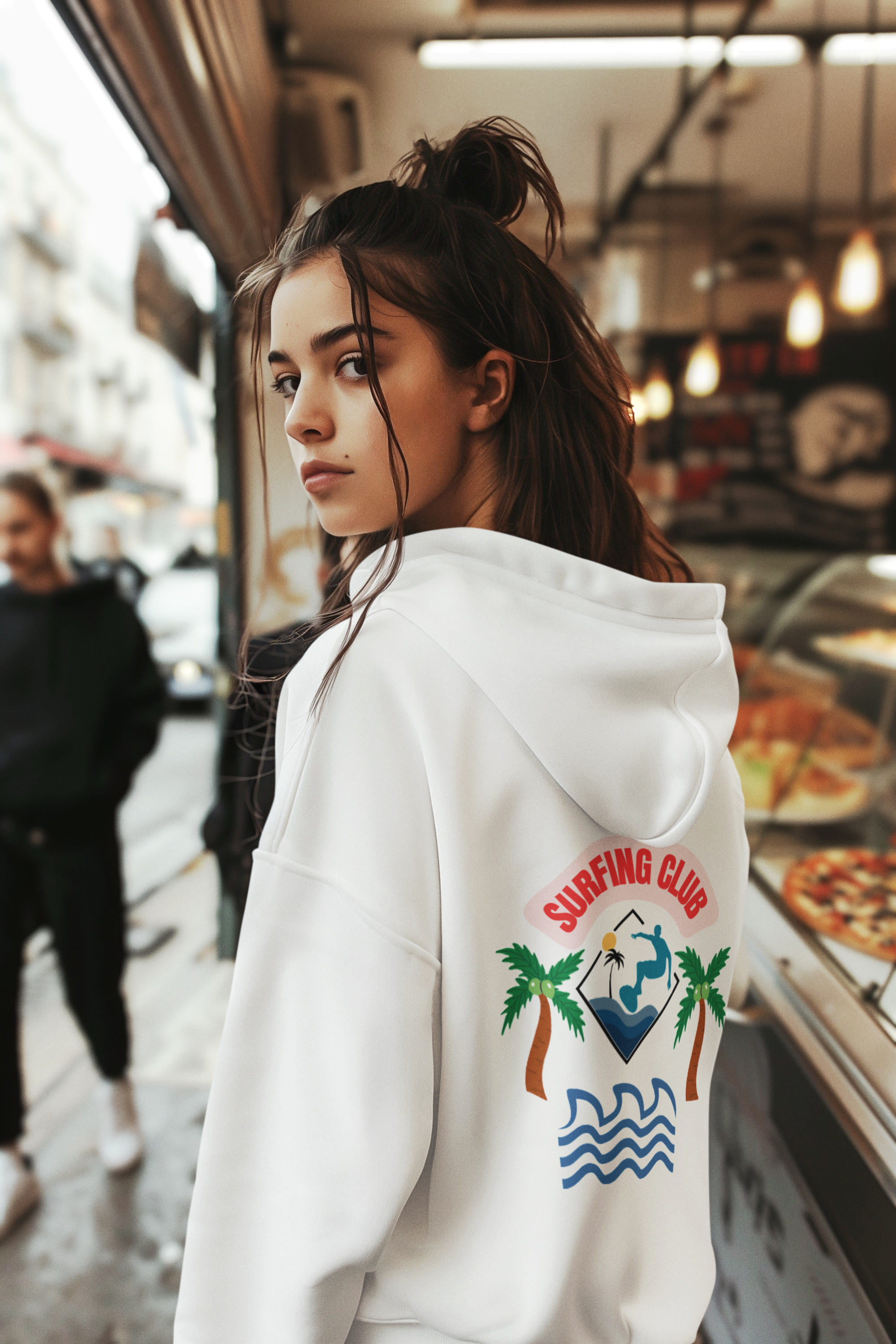 Heart Fleece Hoodie - Cozy Winter Wear, Trendy Three-Panel Sweater, Limited Edition Gift for Her, Leraze Fall Fashion, Warm Surfing Club Leraze Limited Edition Pullover Jumper product thumbnail image Heart Fleece Hoodie - Cozy Winter Wear, Trendy Three-Panel Sweater, Limited Edition Gift for Her, Leraze Fall Fashion, Warm Surfing Club Leraze Limited Edition Pullover Jumper product thumbnail image