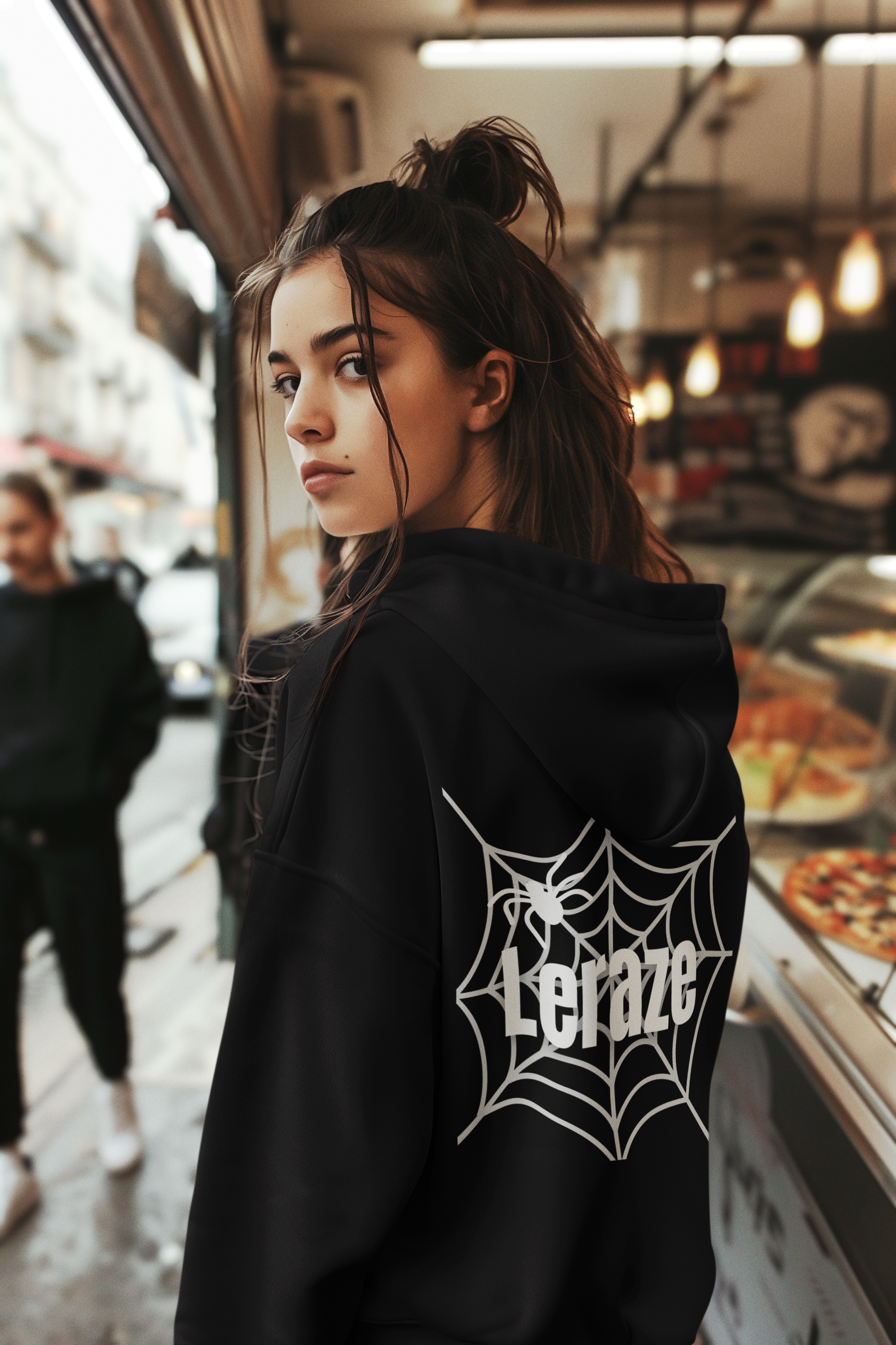 Spooky Spider Web Black Hoodie - Unisex Heavy Blend™, Halloween Apparel, Cozy Sweatshirt, Fall Fashion, Perfect Gift for Occasions Leraze Limited Edition Spooky Spider Web Black Hoodie - Unisex Heavy Blend™, Halloween Apparel, Cozy Sweatshirt, Fall Fashion, Perfect Gift for Occasions Leraze Limited Edition