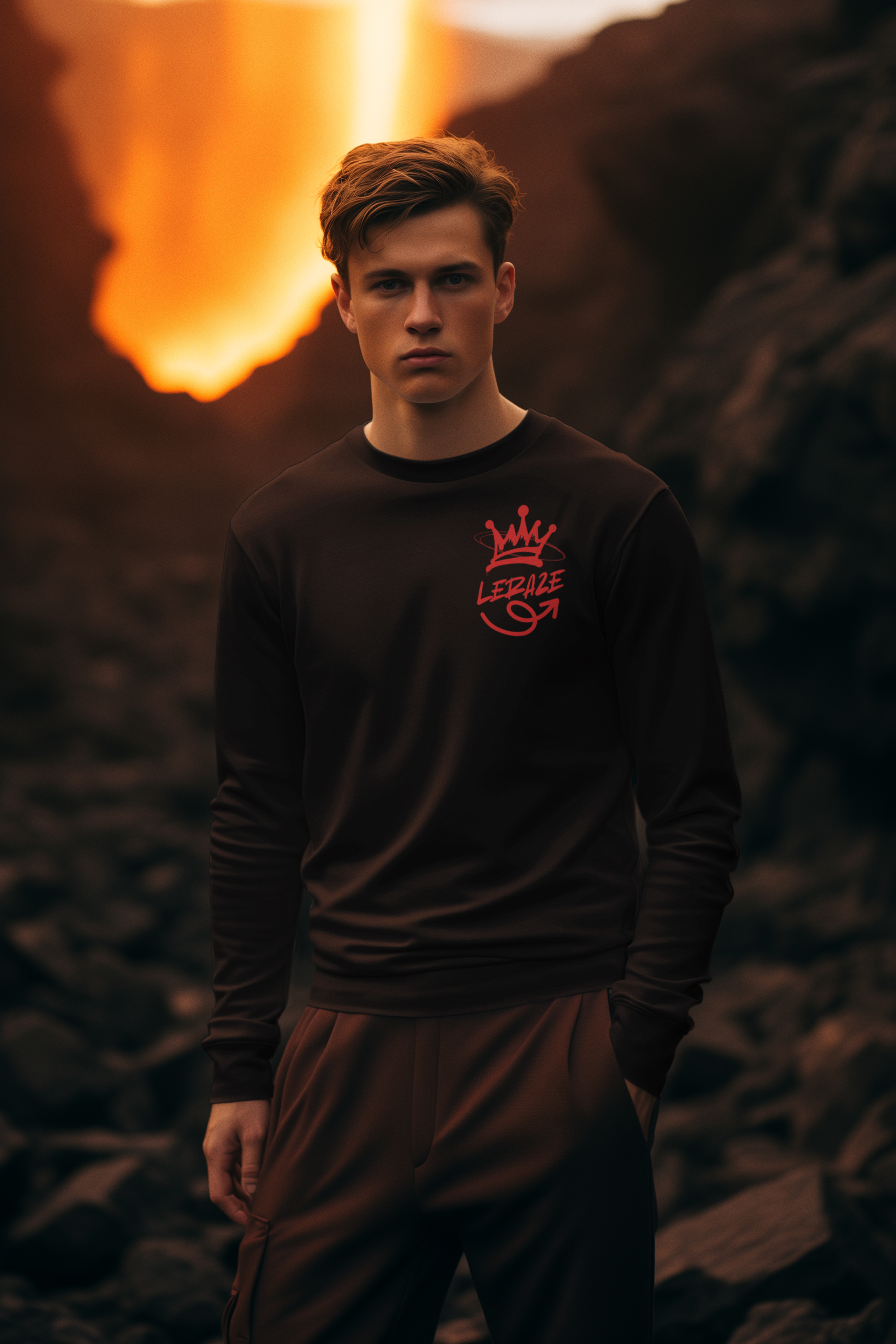 Unisex Long Sleeve T-Shirt Power Bull with Bold 'Bull Energy' Design, Casual Wear, Gift for Him/Her, Street Style, Fashion Tee product thumbnail image Unisex Long Sleeve T-Shirt Power Bull with Bold 'Bull Energy' Design, Casual Wear, Gift for Him/Her, Street Style, Fashion Tee product thumbnail image