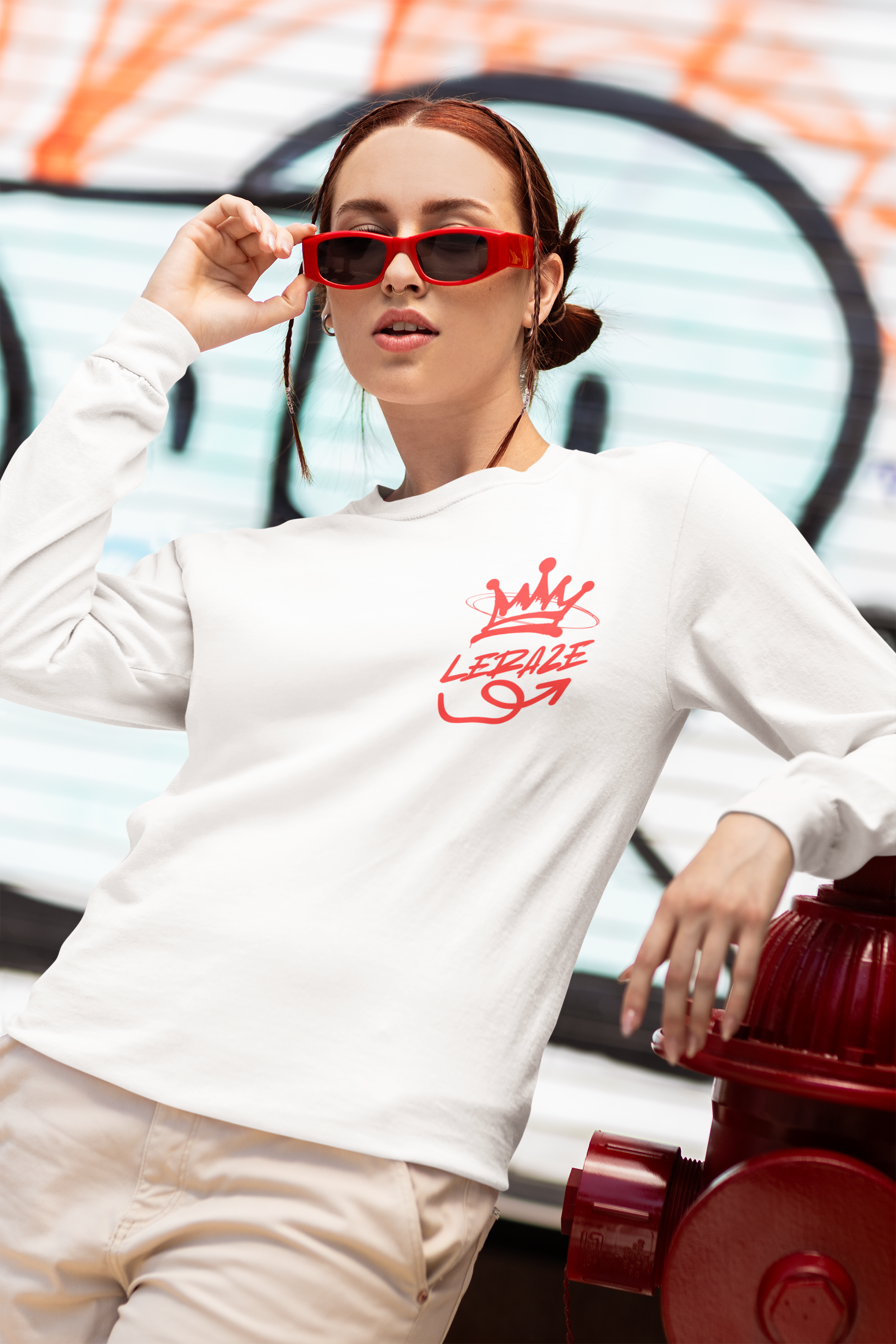 Unisex Long Sleeve T-Shirt Power Bull with Bold 'Bull Energy' Design, Casual Wear, Gift for Him/Her, Street Style, Fashion Tee product thumbnail image