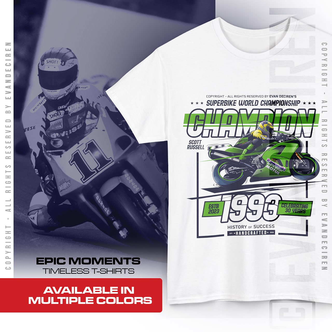 Scott Russell 1993 | World Champion