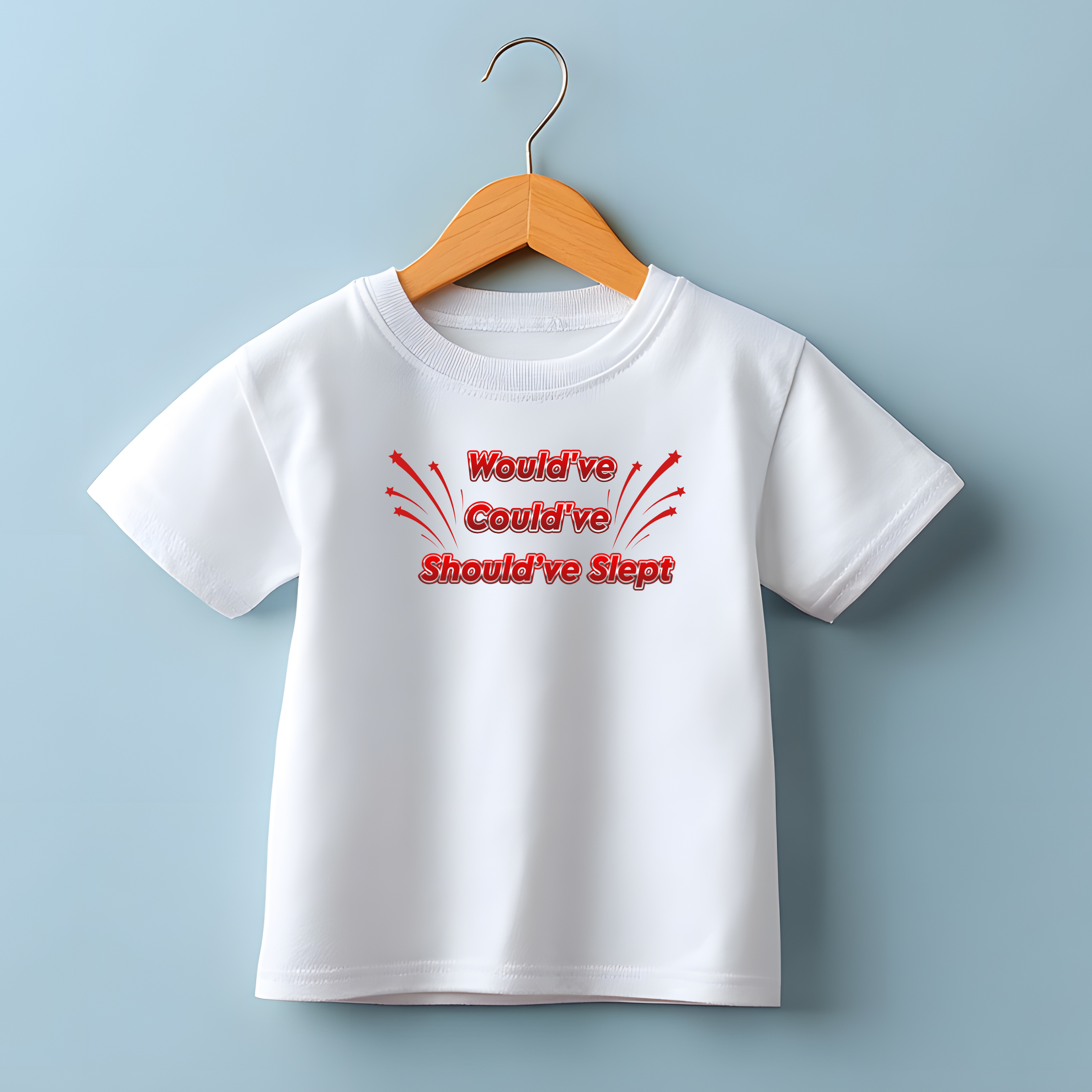 Would've, Could've, Should've Slept Infant Fine Jersey Tee product thumbnail image