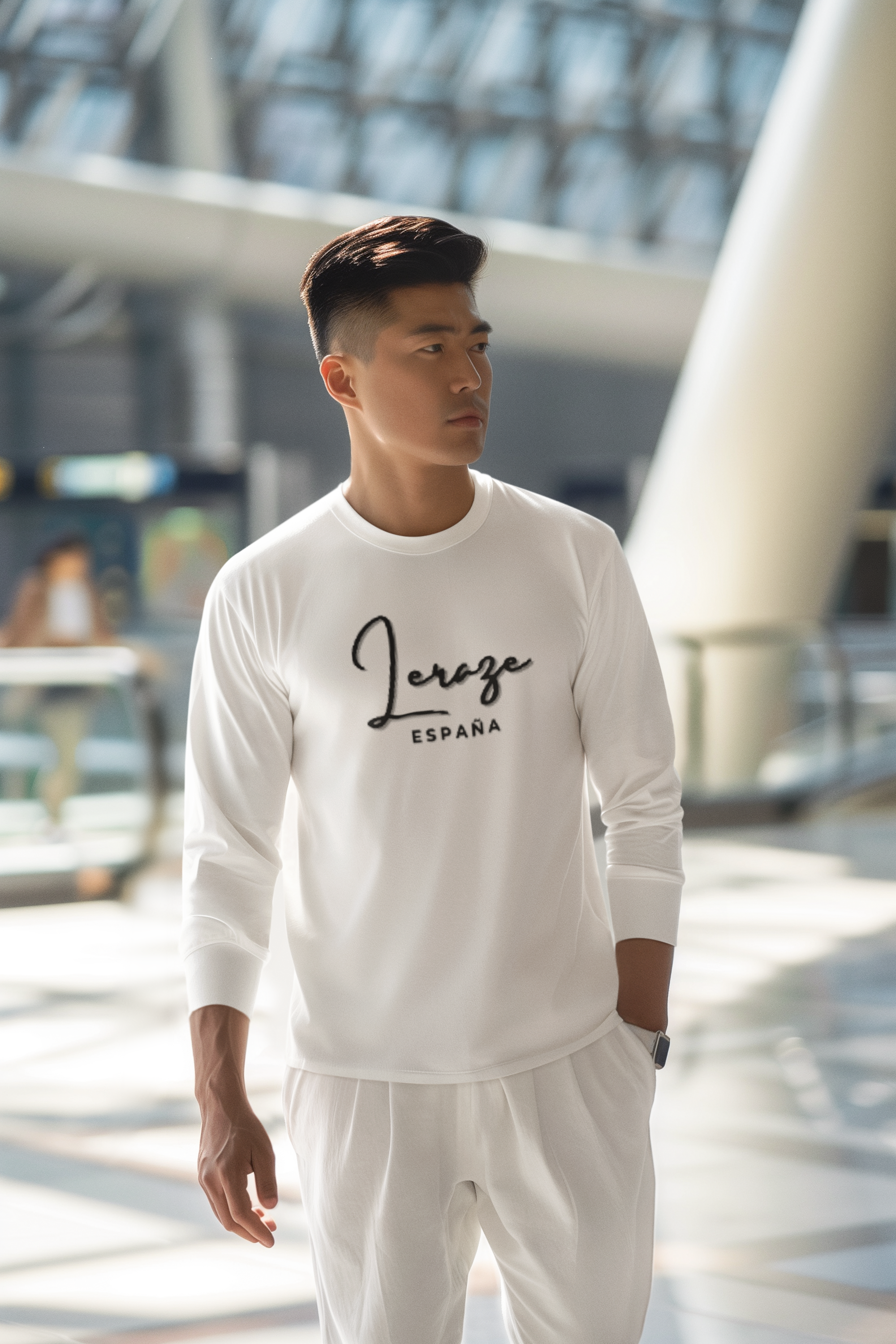 Spanish Love Long Sleeve Unisex T-Shirt | Trendy Fashion, Casual Wear, Gift for Him/Her, Limited Edition Tees, Comfortable Everyday Shirt product thumbnail image Spanish Love Long Sleeve Unisex T-Shirt | Trendy Fashion, Casual Wear, Gift for Him/Her, Limited Edition Tees, Comfortable Everyday Shirt product thumbnail image