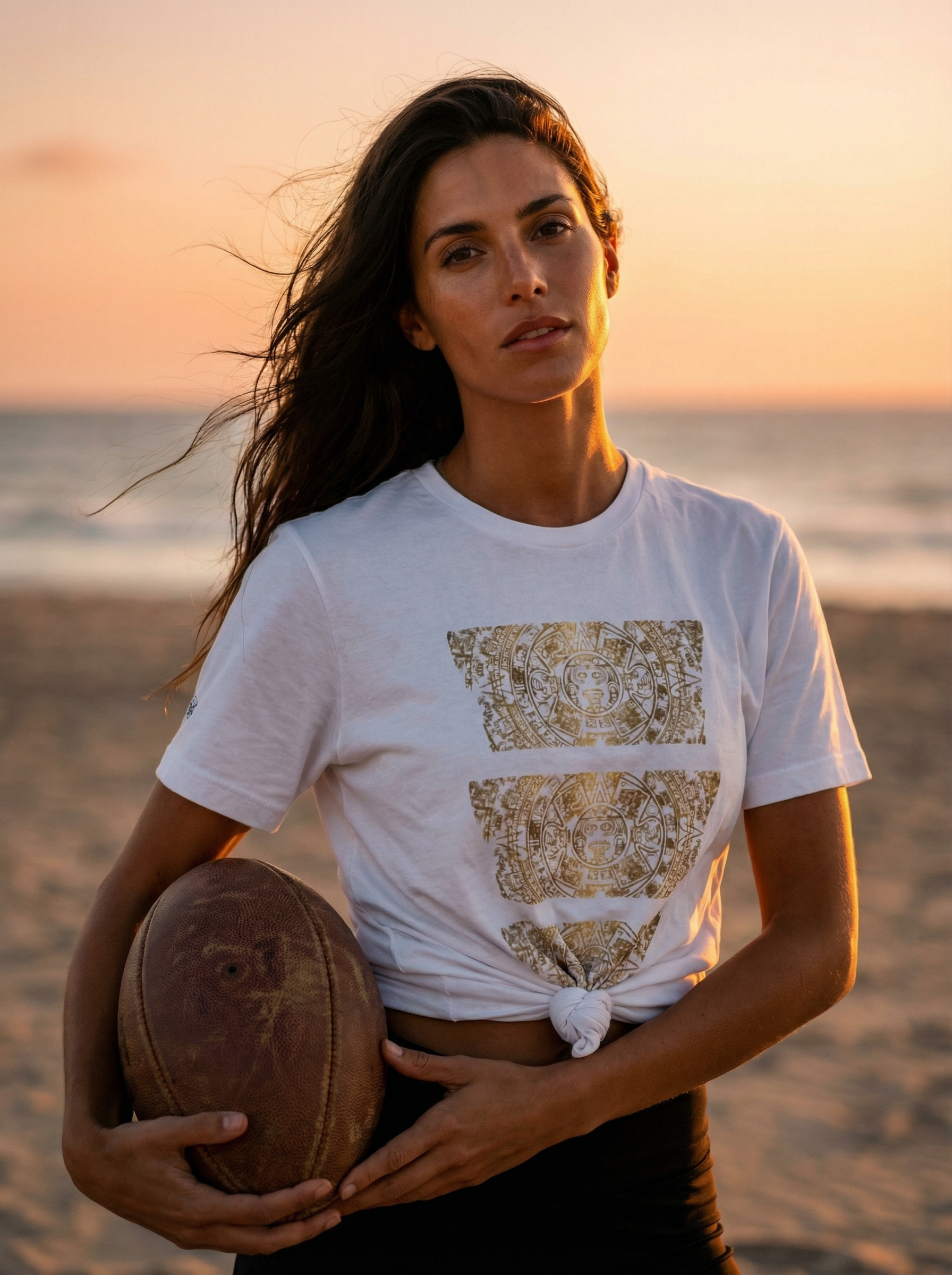 Boho Gold Aztec Pattern T-Shirt — 'Boho Zen' Graphic Tee product thumbnail image Boho Gold Aztec Pattern T-Shirt — 'Boho Zen' Graphic Tee product thumbnail image