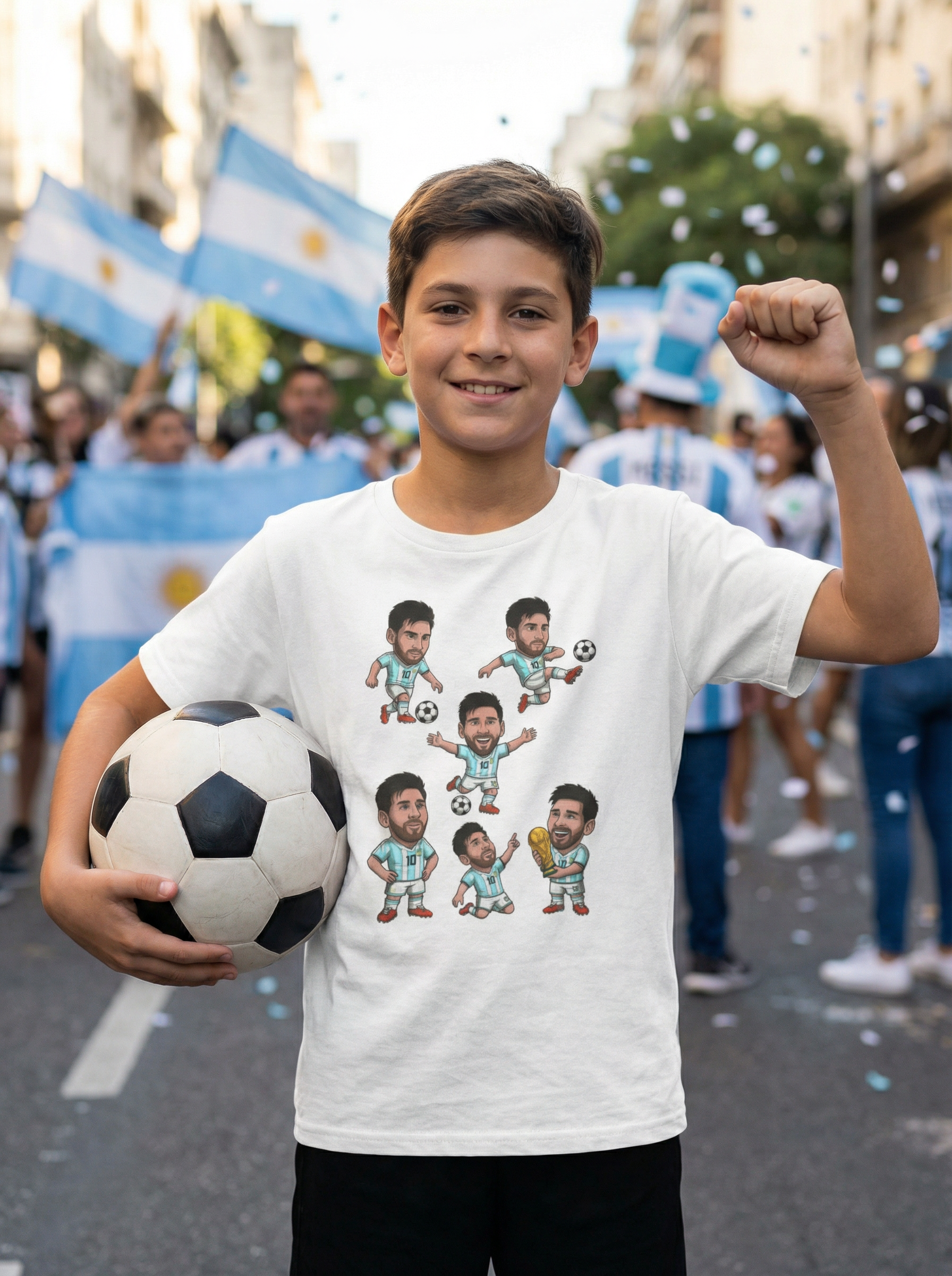 Quiet Kid Energy Kids T-Shirt — “Not loud. Just lethal.” Graphic Tee product thumbnail image