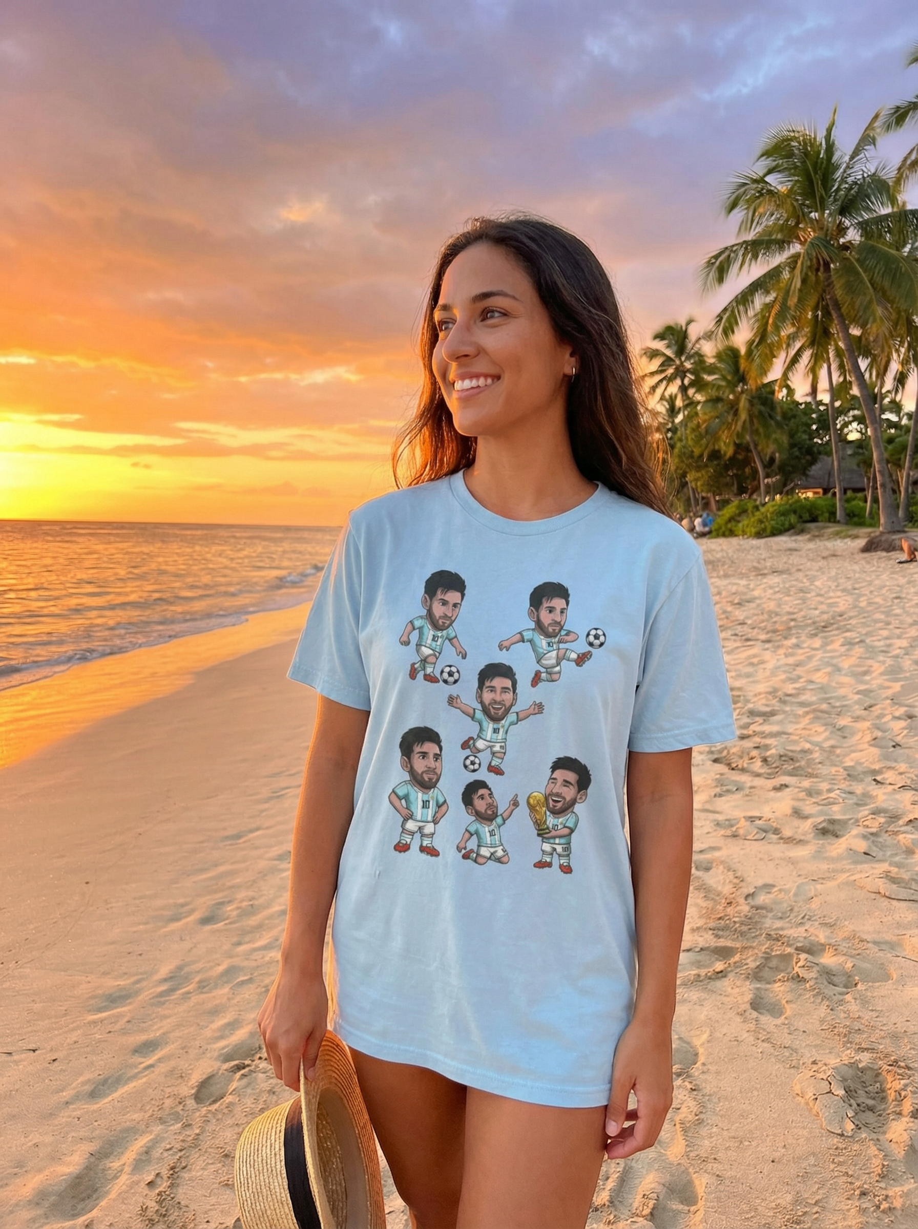World Cup Celebration Tee — LIOS NERDSSI Fan Shirt – Solid Turquoise, M