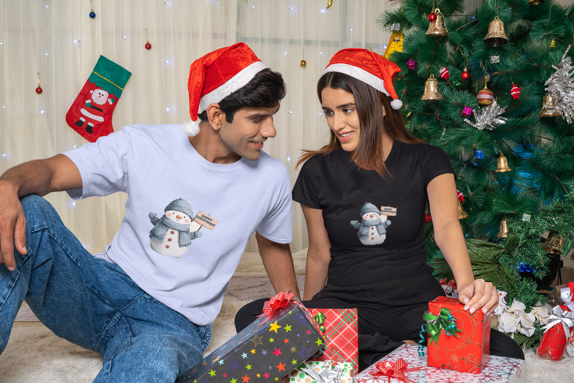 Snowman Graphic T-Shirt — Fun Seasonal Winter Tee product thumbnail image Snowman Graphic T-Shirt — Fun Seasonal Winter Tee product thumbnail image