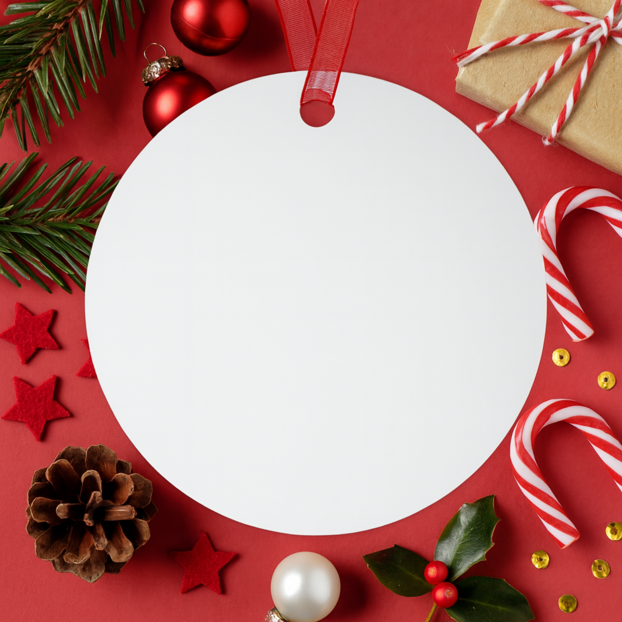 First Christmas as a Family Ornament • Personalized Baby’s First Christmas • Custom Stockings Ornament • 3 Shapes Available • Holiday Gift Keepsake product thumbnail image