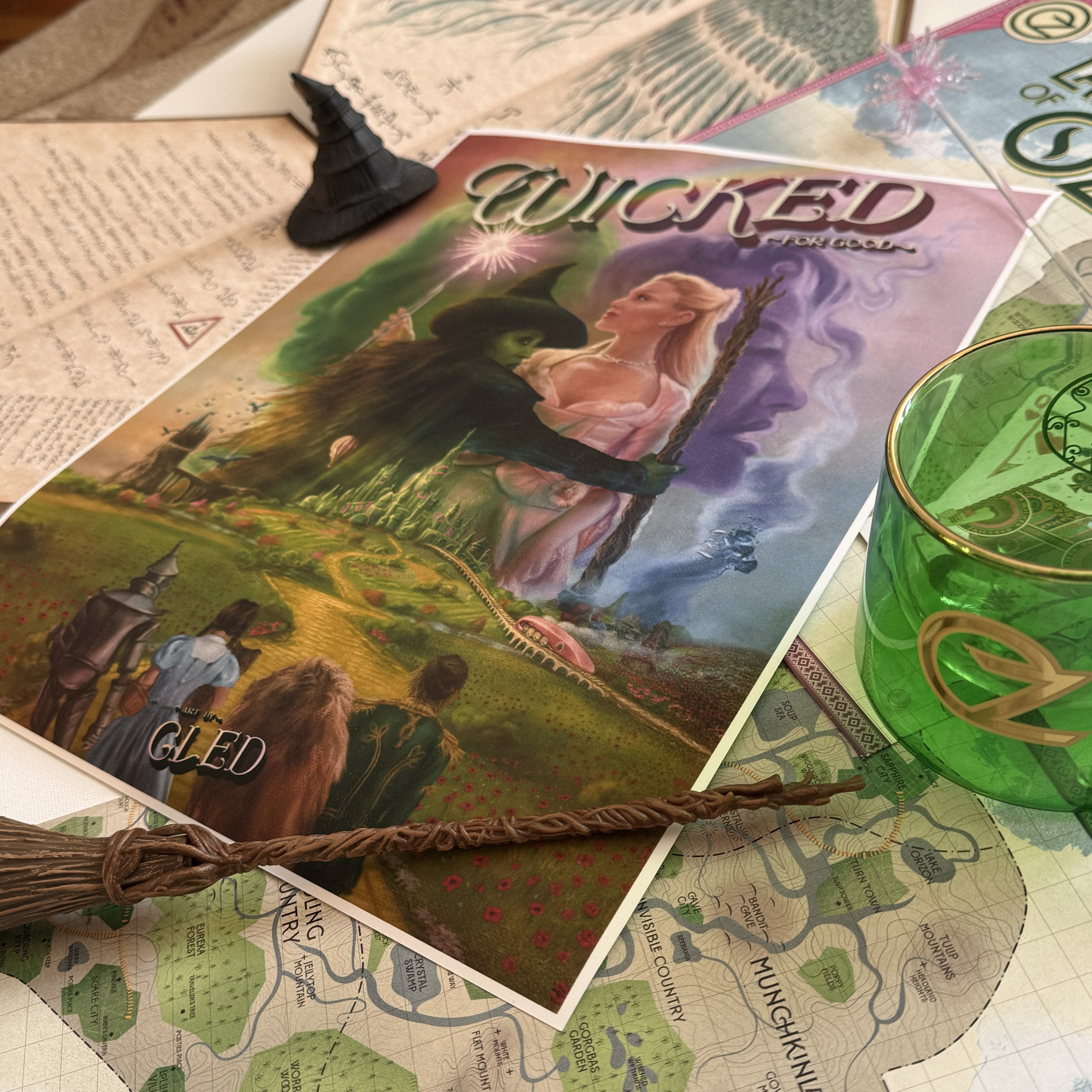 Wicked For Good Poster product thumbnail image Wicked For Good Poster product thumbnail image