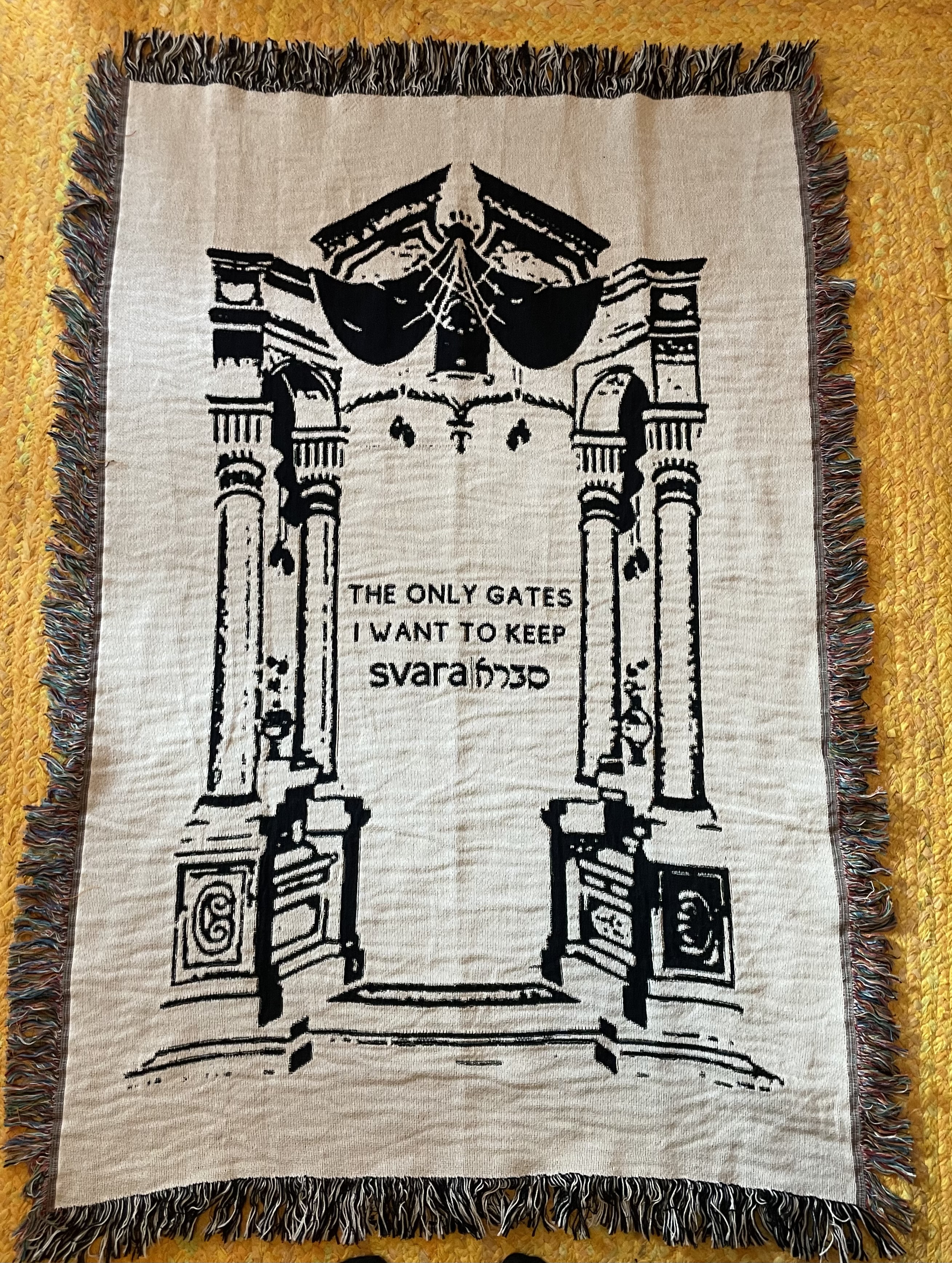 Woven Blanket | No More Gate Keeping product thumbnail image Woven Blanket | No More Gate Keeping product thumbnail image