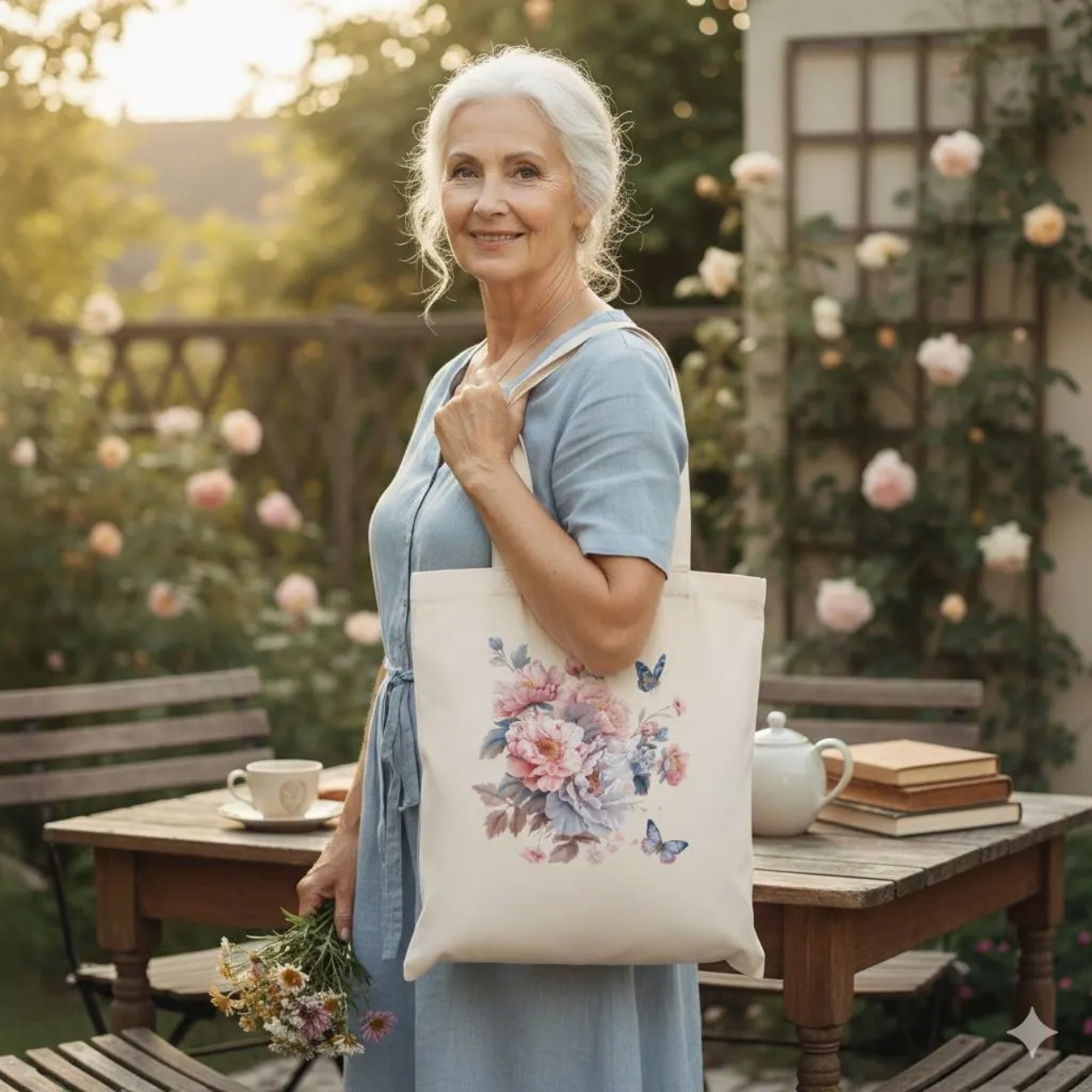 Organic Canvas Tote Bag product thumbnail image